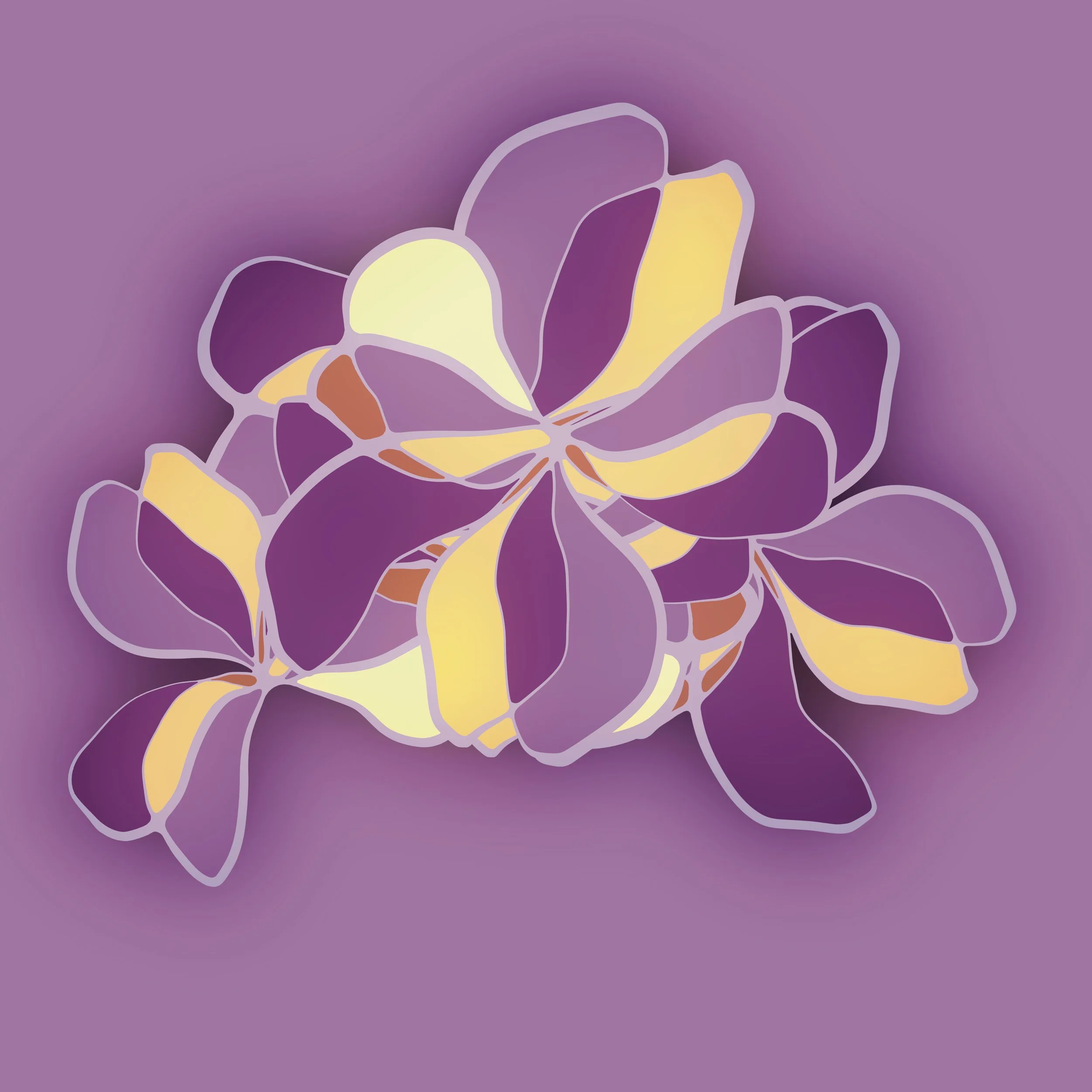 Violets

This is my version of violet flowers in an abstract digital artwork.