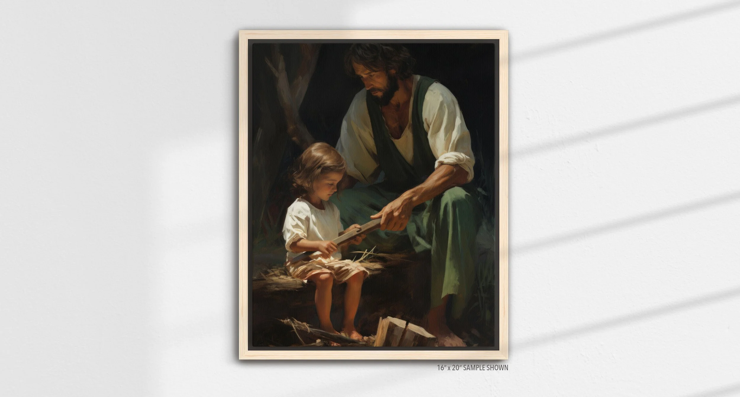 Matilda Pope oseph Father of Jesus A-1040.P_06 Portrait Canvas Maple Wood Frame.jpg