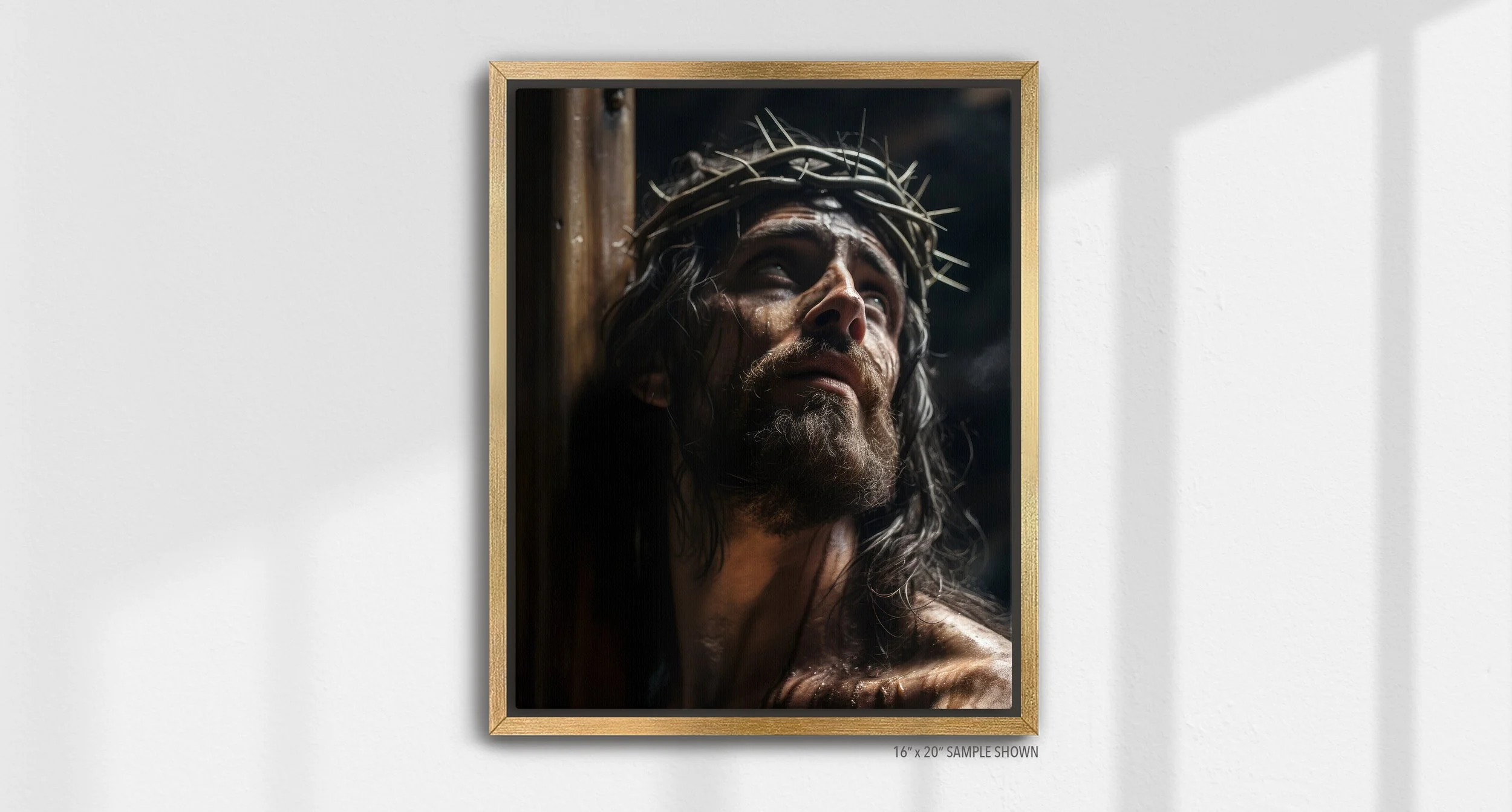 Matilda Pope Passion of Christ A-1036.LA_03 Portrait Canvas Gold Frame.jpg