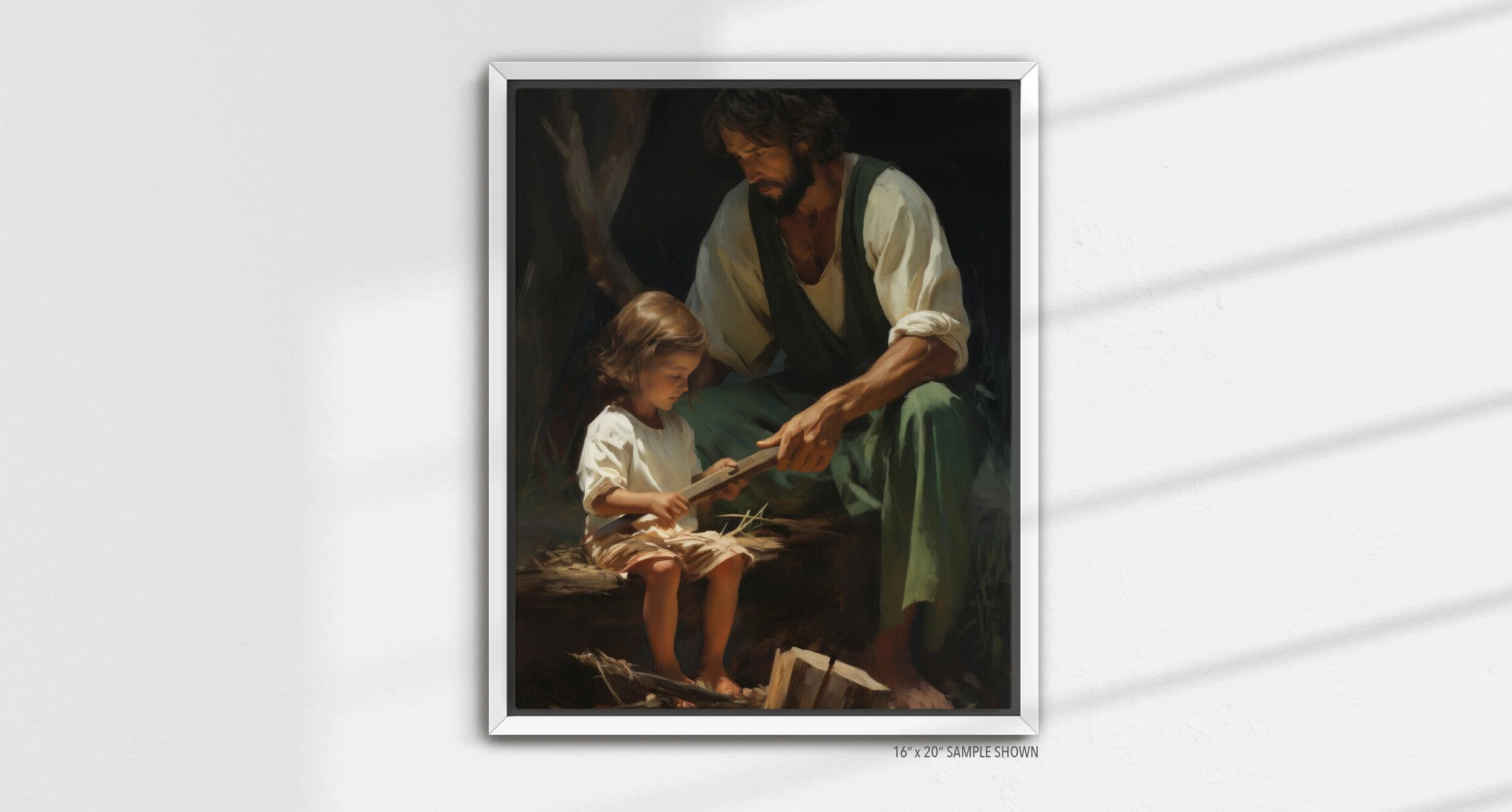 Matilda Pope oseph Father of Jesus A-1040.P_02 Portrait Canvas White Frame.jpg