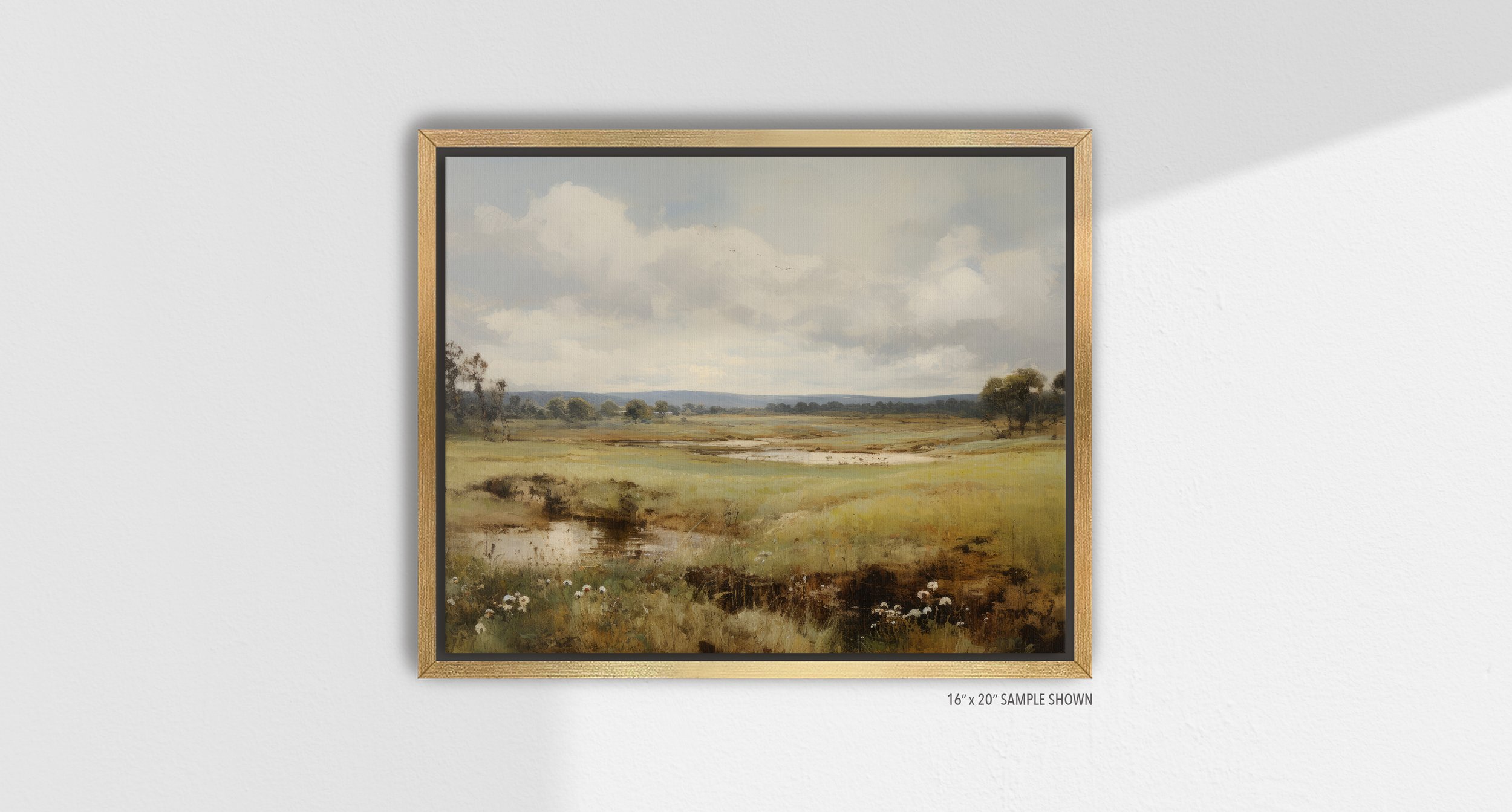 Matilda Pope Capernaum Fields A-1017.LA_03 Landscape Canvas Gold Frame.jpg