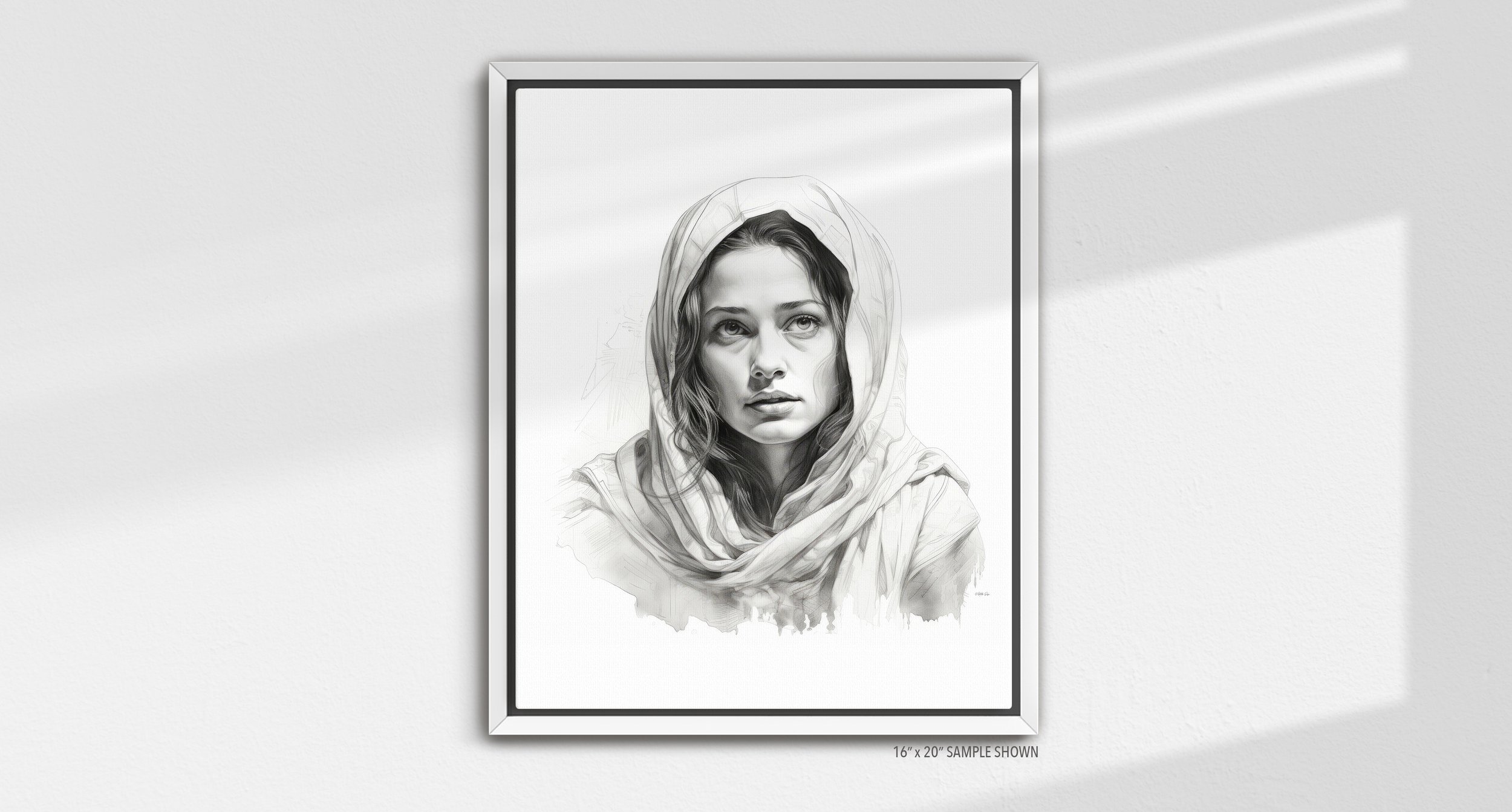 Matilda Pope Mary of Jerusalem A-1001.P_02 Portrait Canvas White Frame.jpg