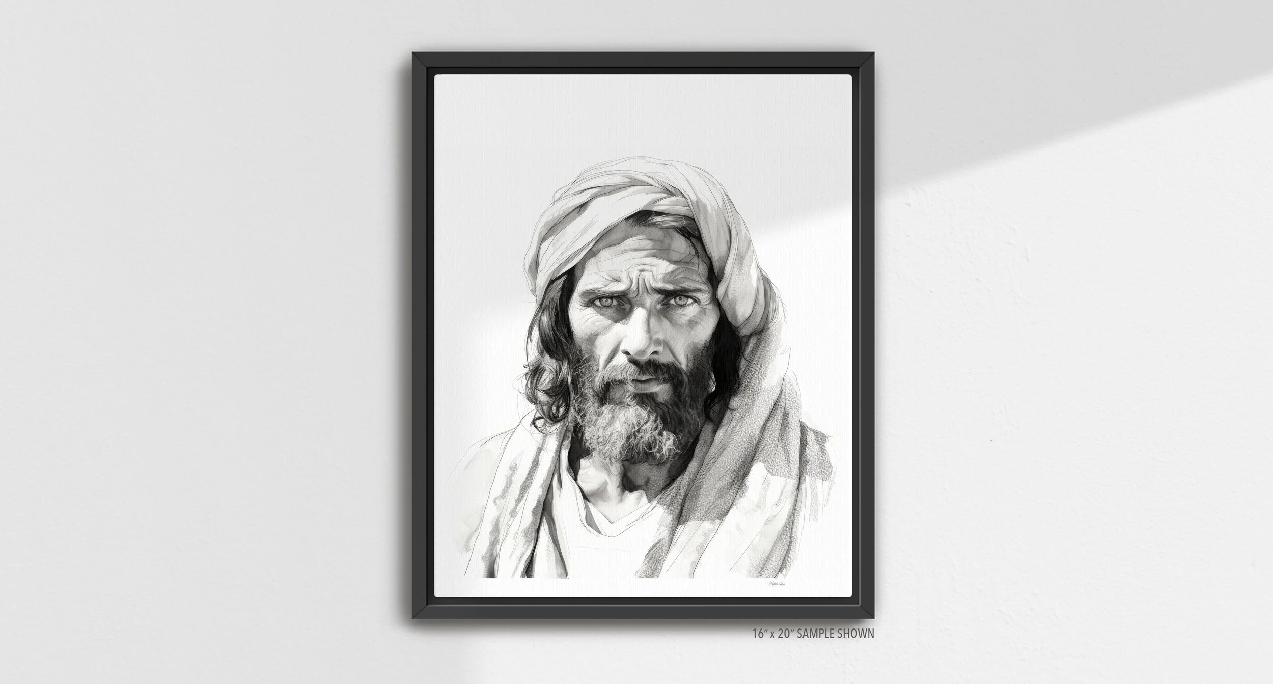 Matilda Pope Joseph Father of Jesus A-1002.P_01 Portrait Canvas Black Frame.jpg