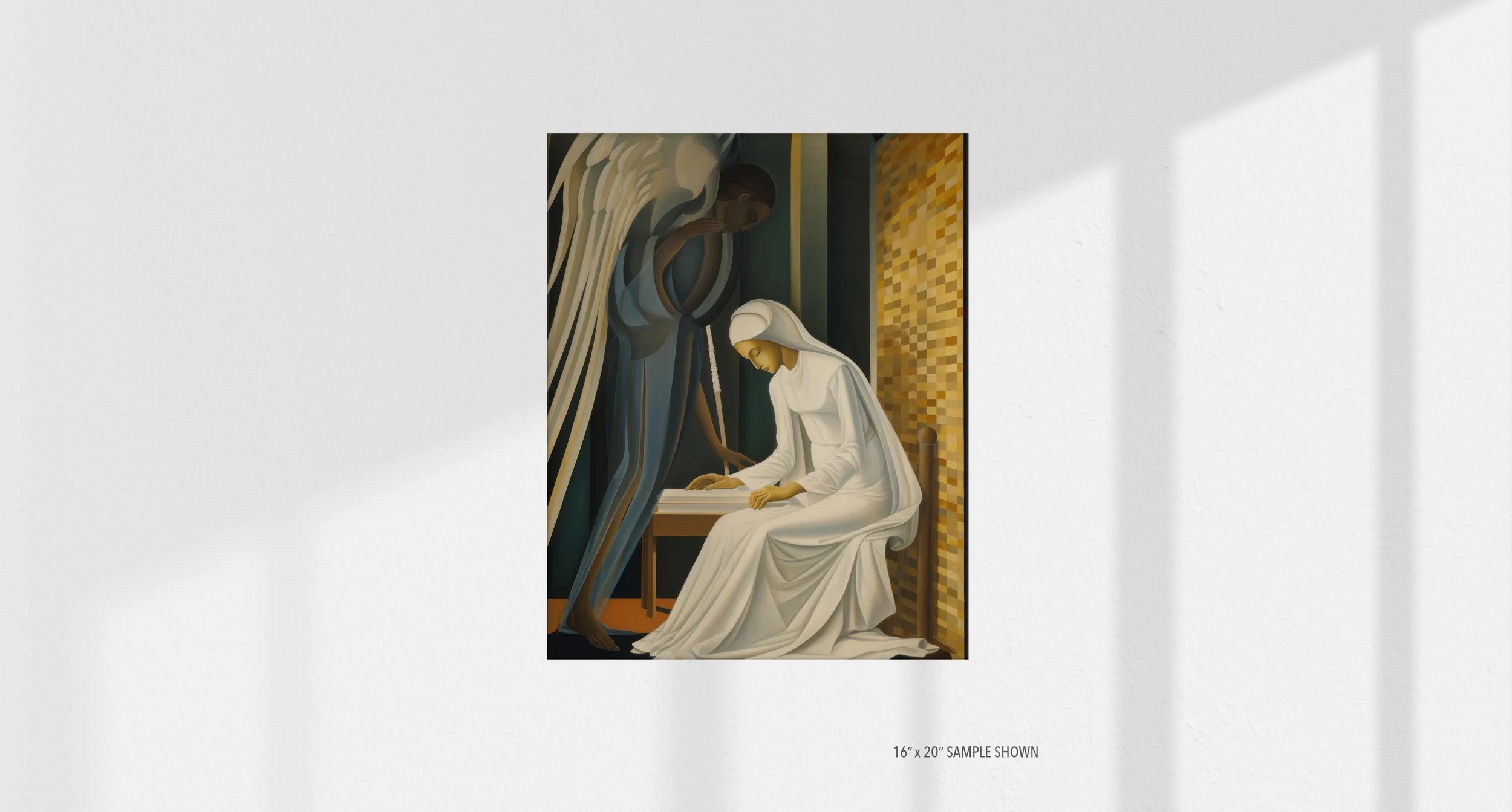 Matilda Pope 1022.P The Annunciation C-1022.P_00 Portrait Art Print No Frame.jpg