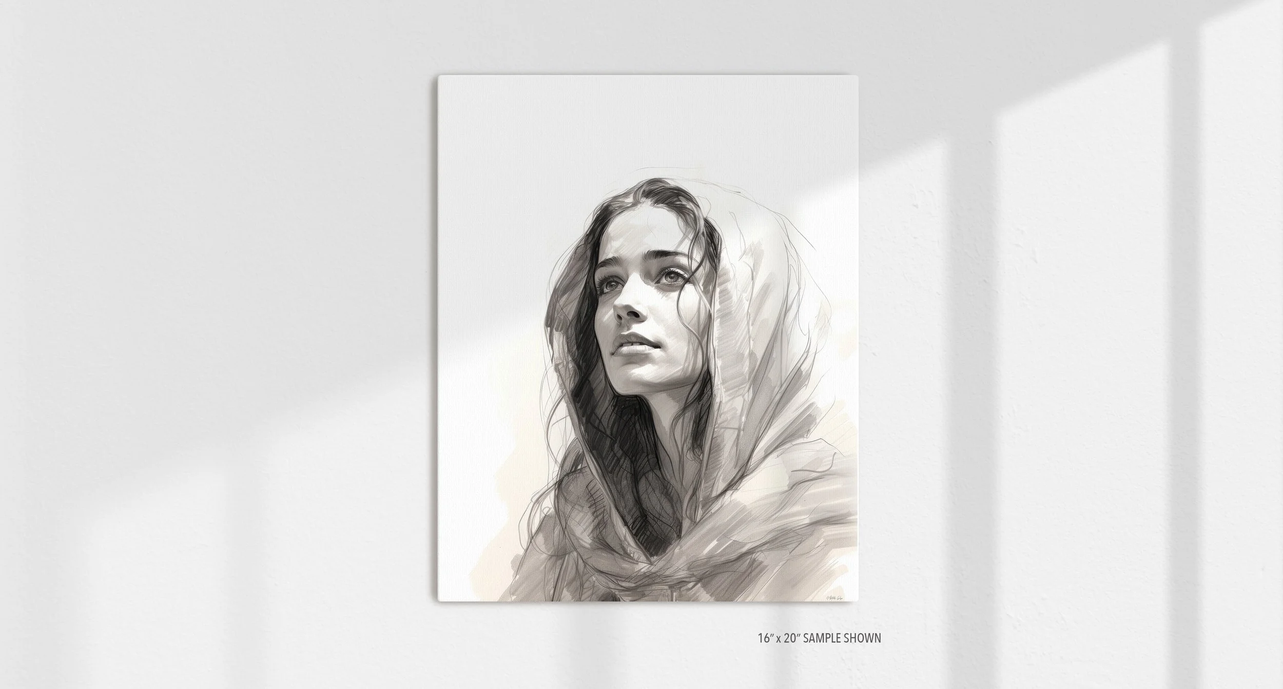 Matilda Pope Mary Magdalene the Galilean A-1003.P_00 Portrait Canvas No Frame.jpg