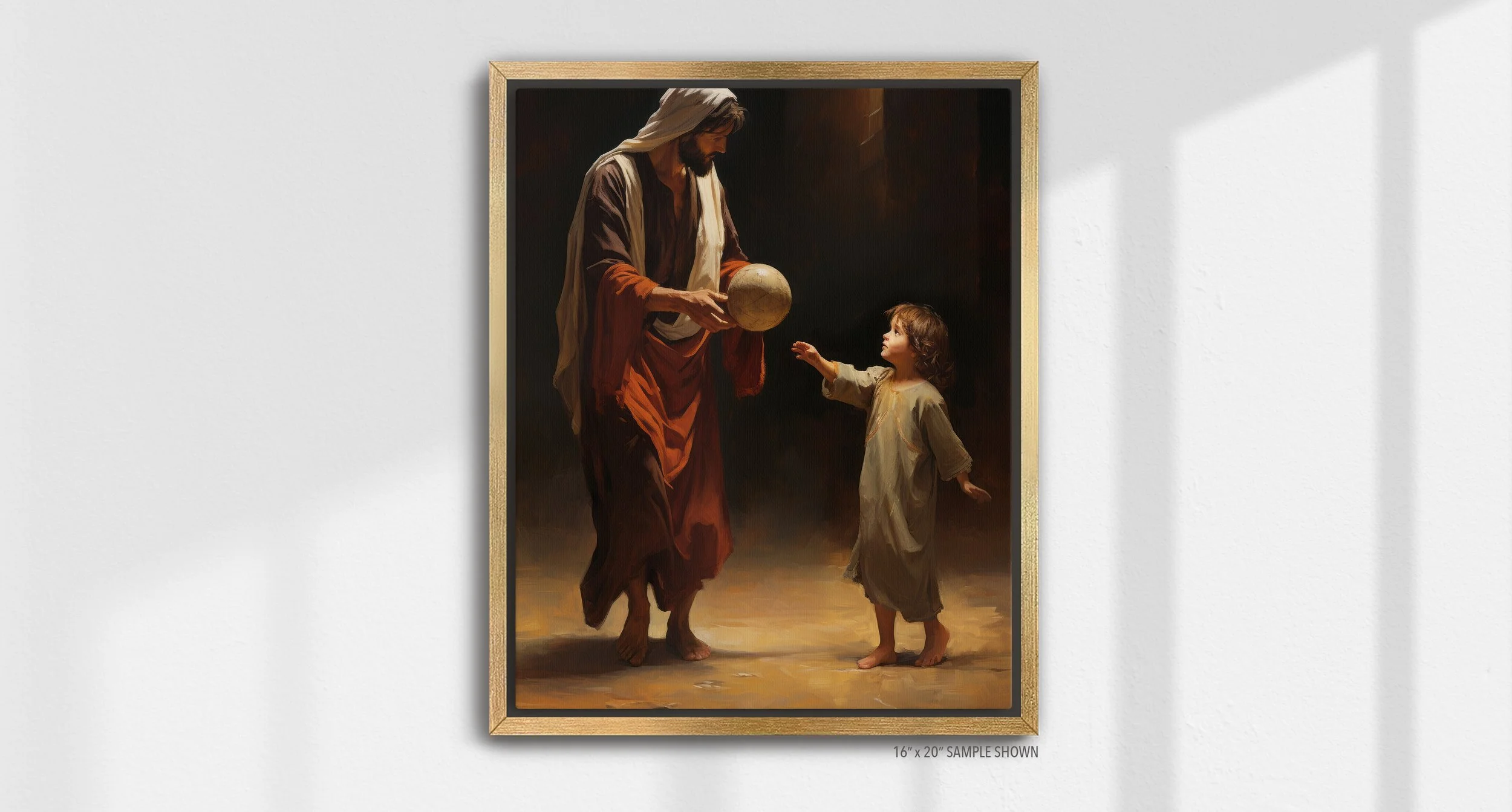 Matilda Pope Let the Children Come A-1041.P_03 Portrait Canvas Gold Frame.jpg