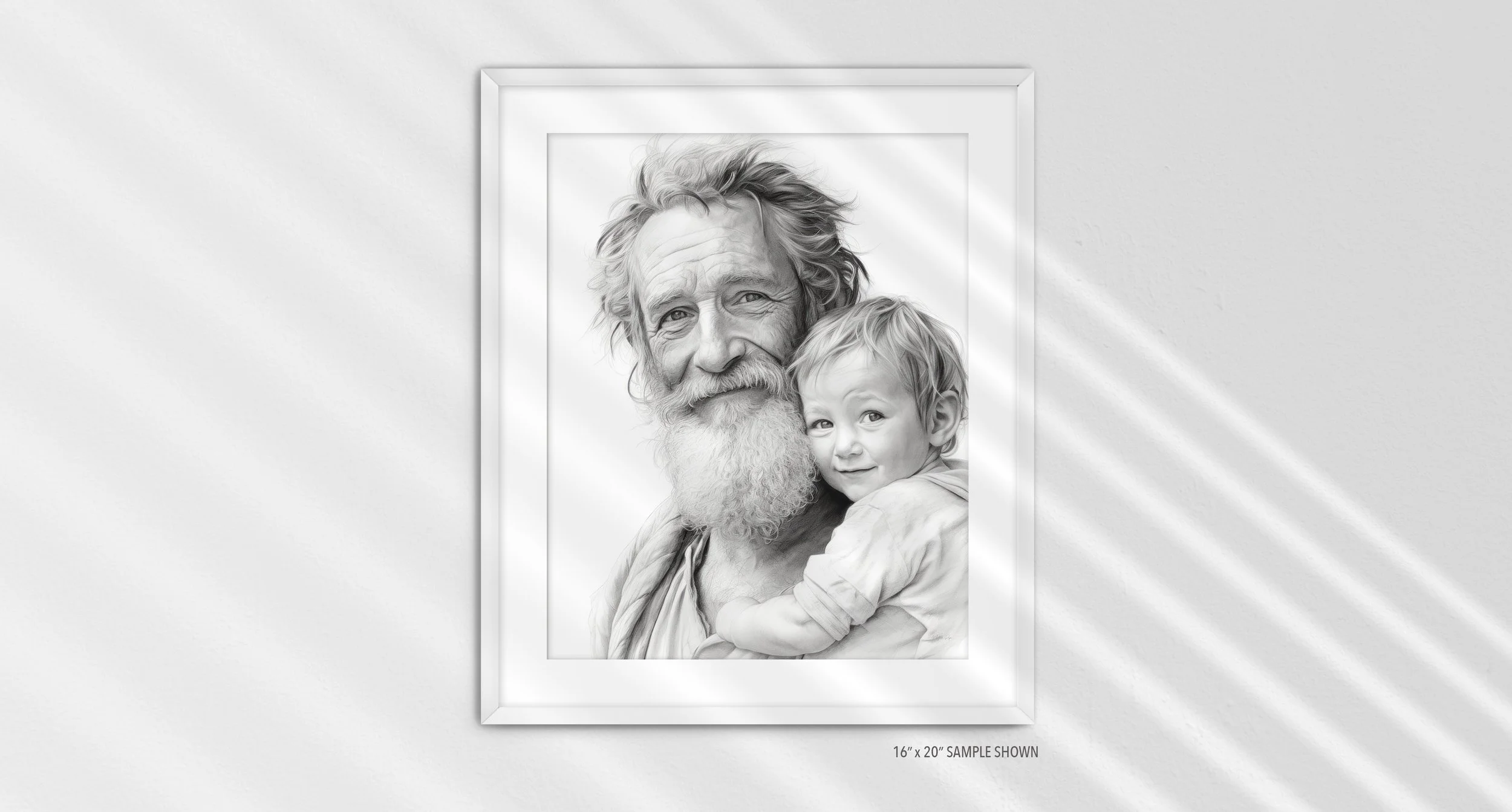 Matilda Pope 1027.P Abraham and Issac C-1027.P_02 Portrait Art Print White Frame.jpg