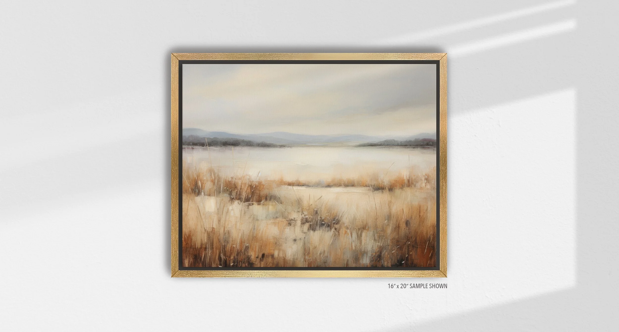 Matilda Pope Korazim Plateau A-1016.LA_03 Landscape Canvas Gold Frame.jpg