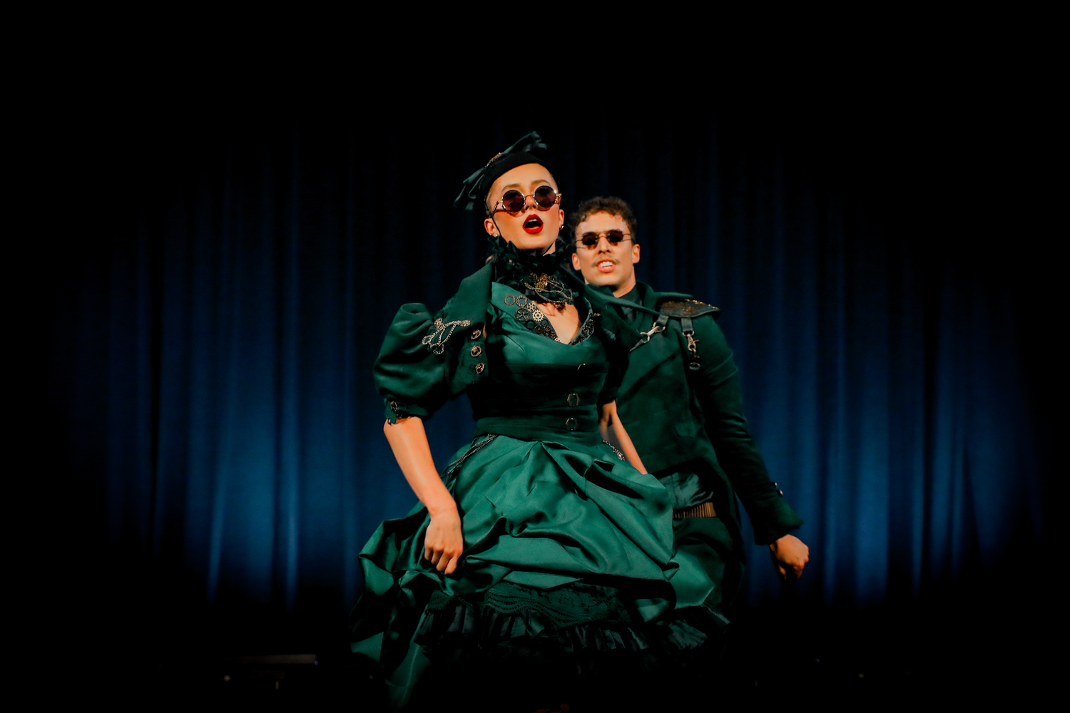 The Emerald Gala feature show on stage