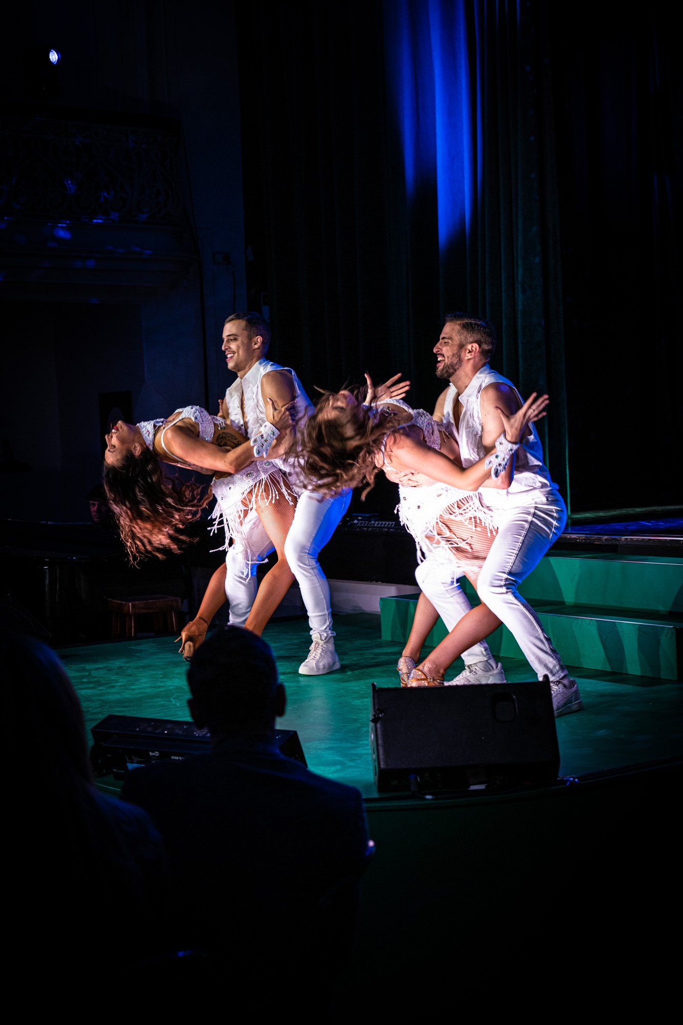 Dancers in the Cabaret de Commons finale