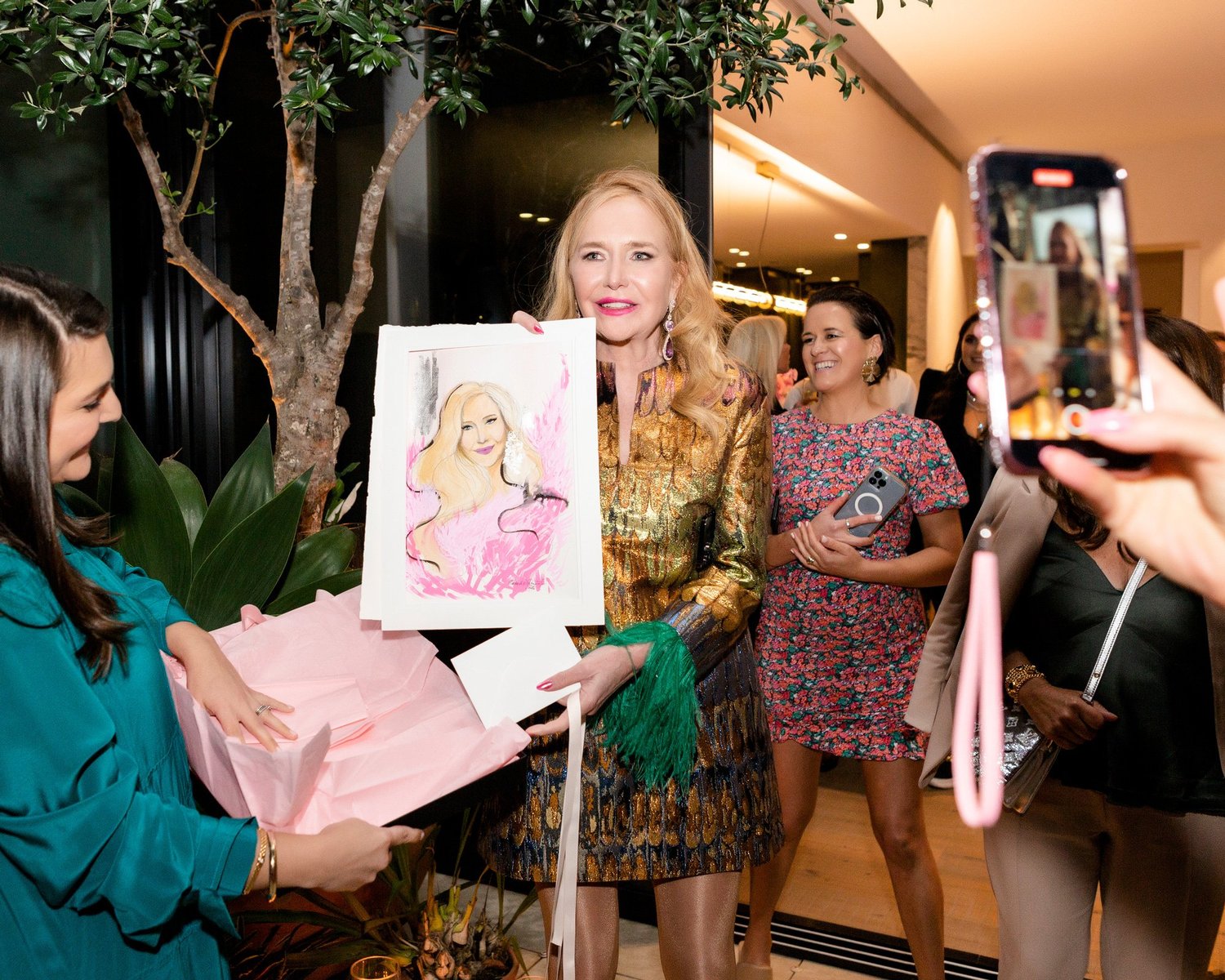 The penthouse party for International Women’s Day