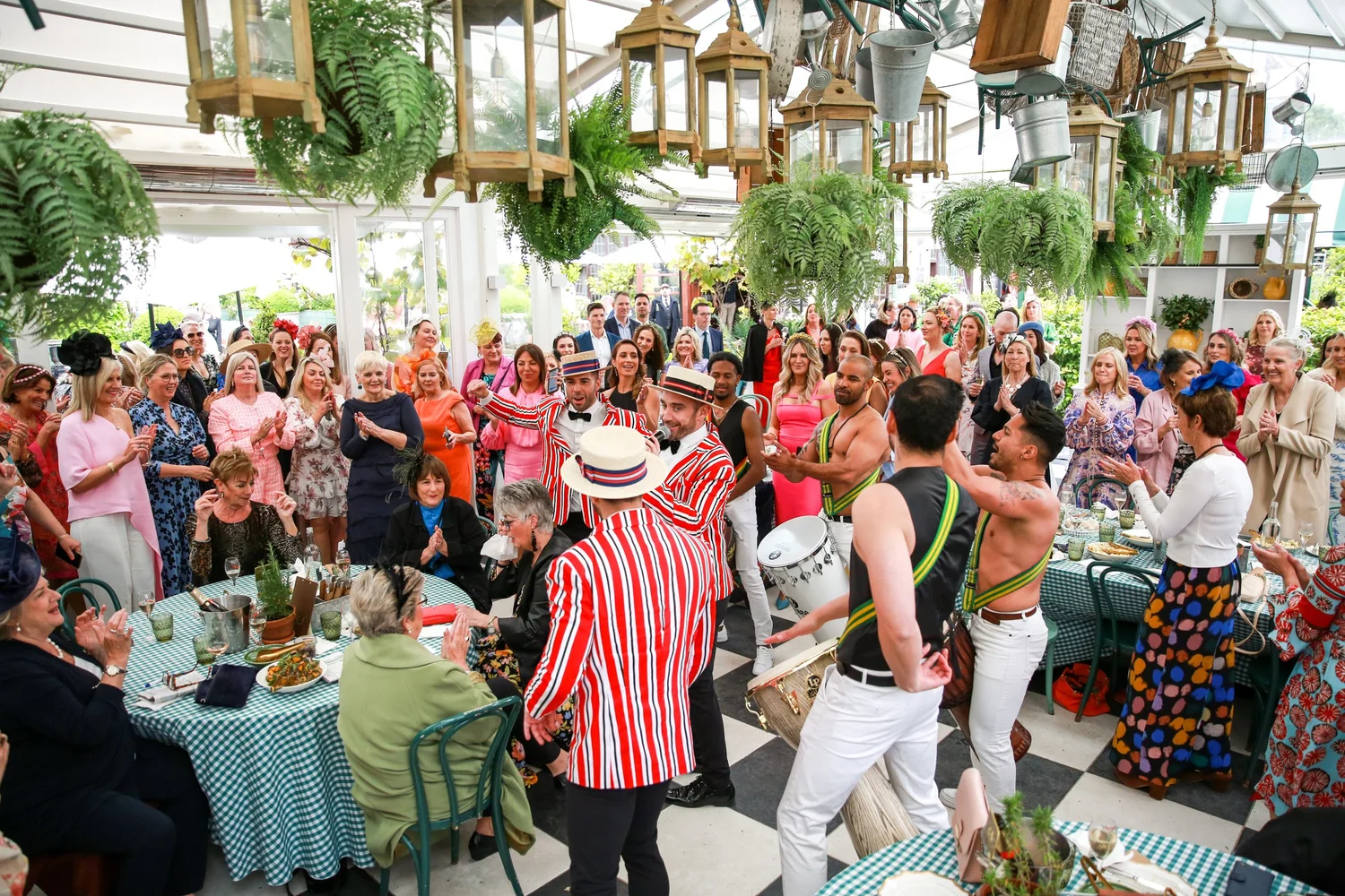 The dance floor at The Commons
