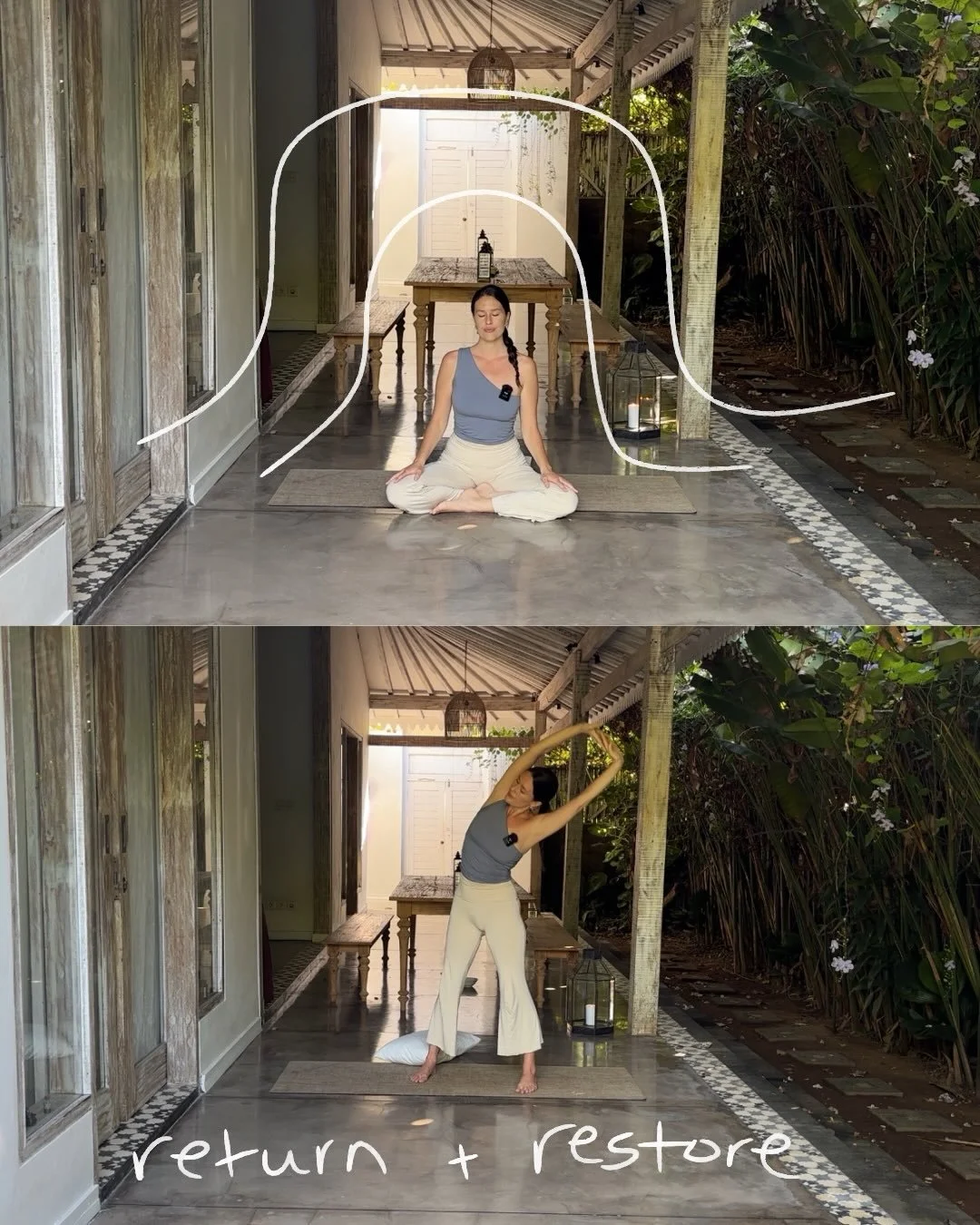 This class is truly medicine. Through the support of the breath, movement, restorative poses, and Yoga Nidra you can support your bodies natural ability to heal and harmonise. 

A return to your breath. 

A return to your body. 

A return to yourself
