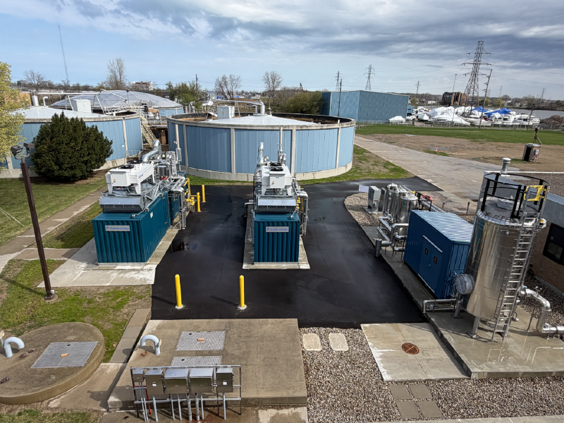 Innovative Wastewater Treatment Plant Addition
