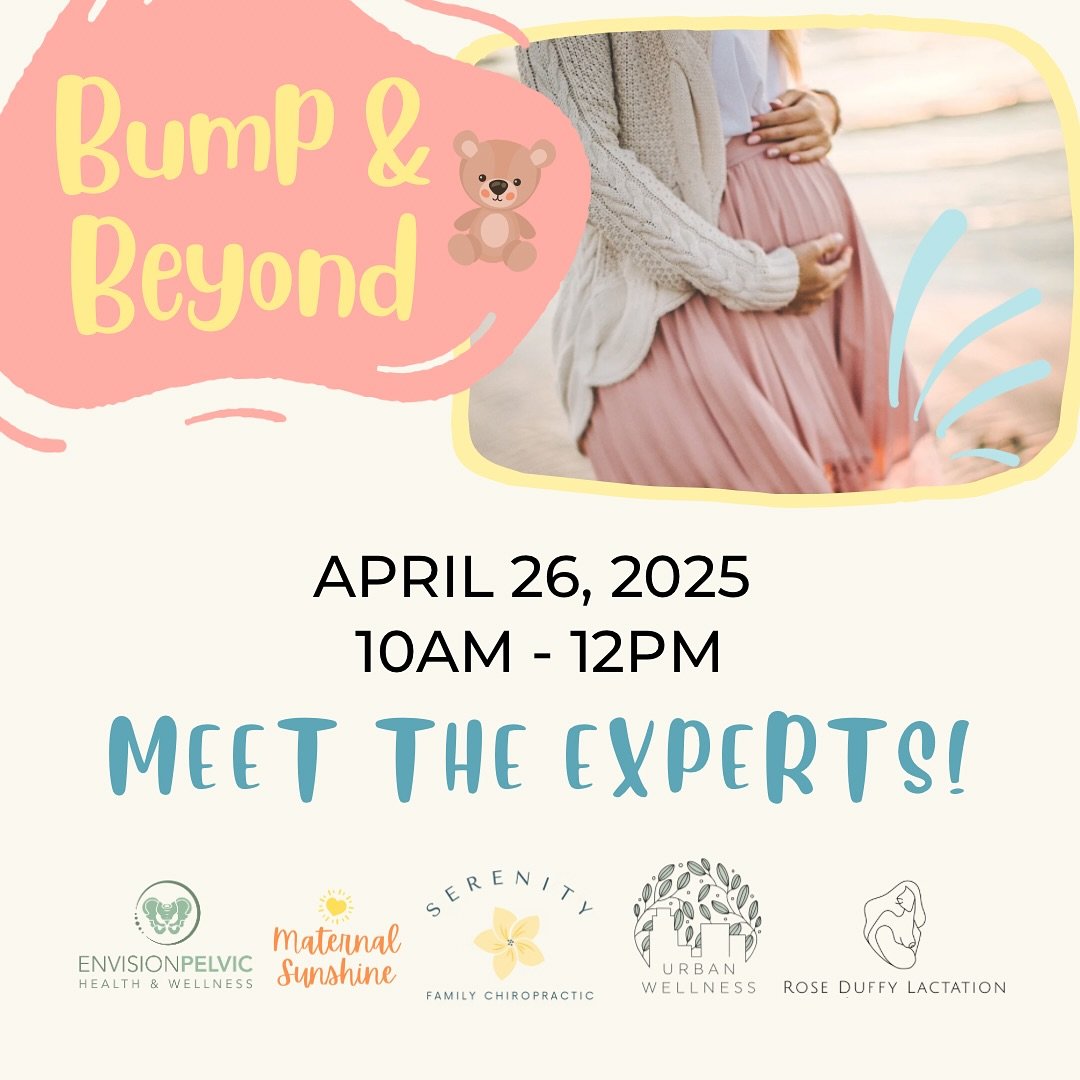 You’re invited to Bump & Beyond- a free community event for those expecting or postpartum.
✨Meet local providers
🎁 Goody bags
🍇 Light refreshments
🎟️ Enter to win raffle prizes from some amazing local businesses!
A huge THANK YOU t
