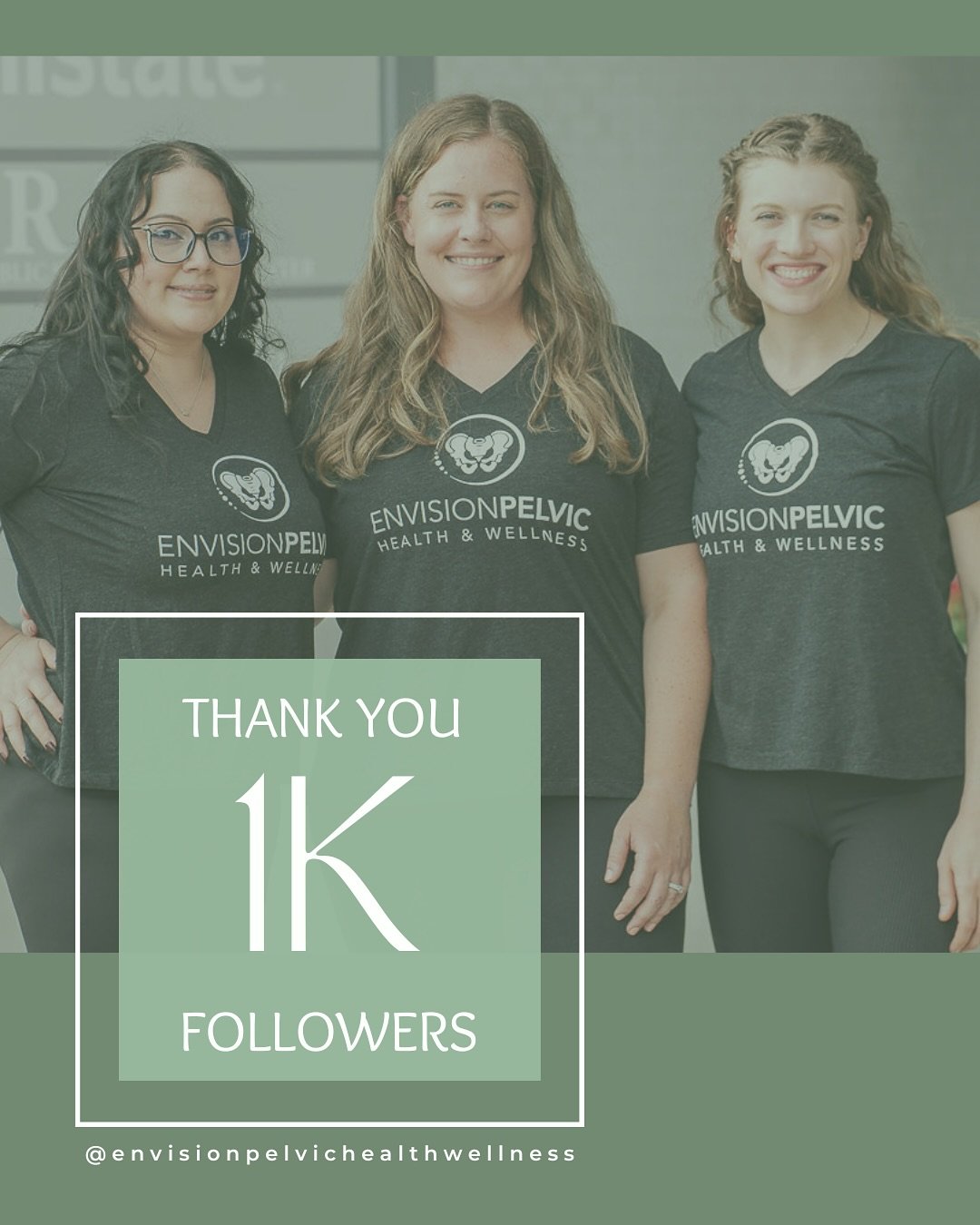 ✨ We&rsquo;re celebrating 1K followers! ✨

We&rsquo;re so grateful for this amazing community and the support you&rsquo;ve shown us along the way. Thank you for being here, for learning, sharing, and helping us spread awareness about pelvic health. ?