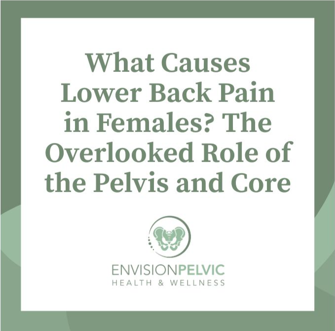 What Causes Lower Back Pain in Females? The Overlooked Role of the Pelvis and Core.