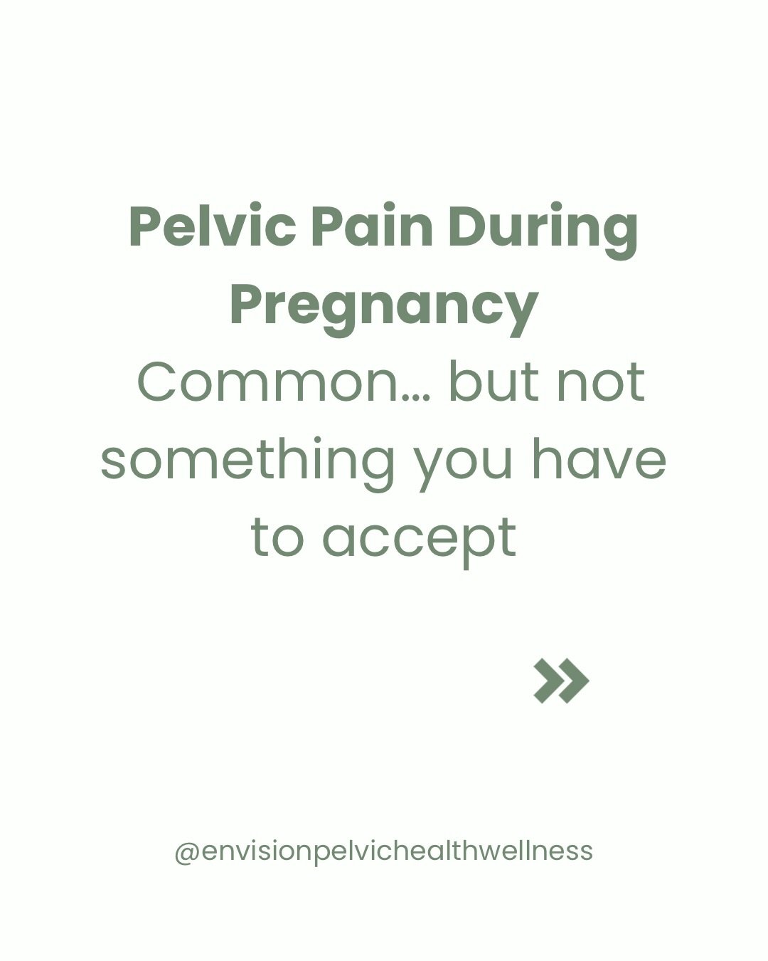 Pelvic pain during pregnancy is often dismissed as &ldquo;just part of being pregnant.&rdquo;

But pain that affects walking, sleep, or daily activities is your body asking for support &mdash; not something you have to push through.

Pelvic floor phy