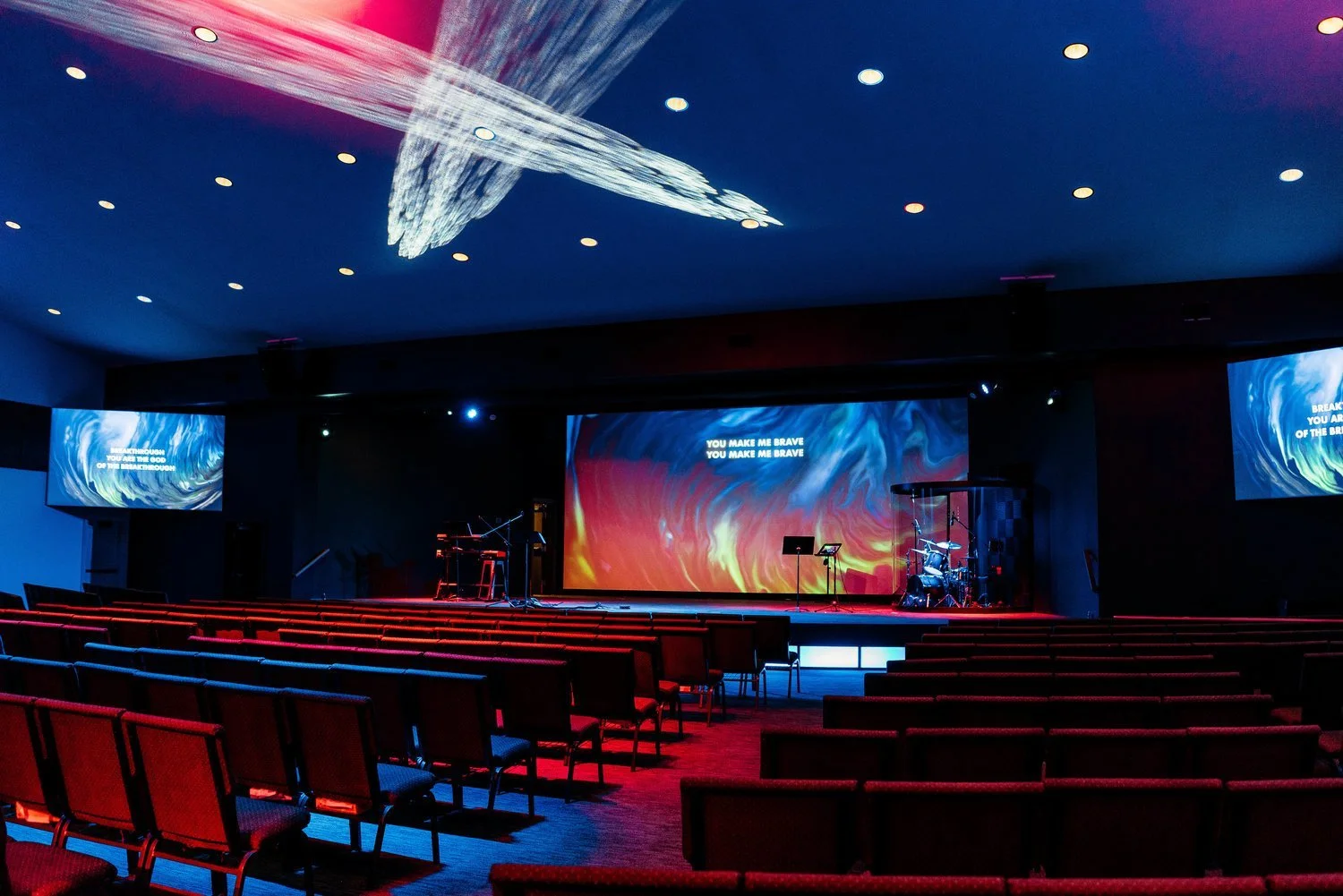 Fisher’s Life | Audio, Lighting, and projection Install