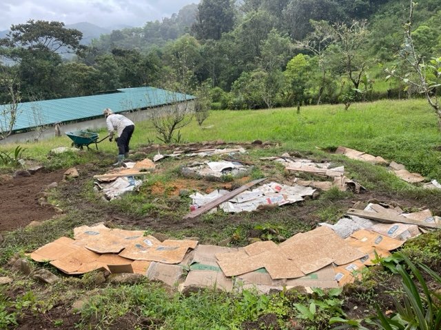 Building a garden in Costa Rica