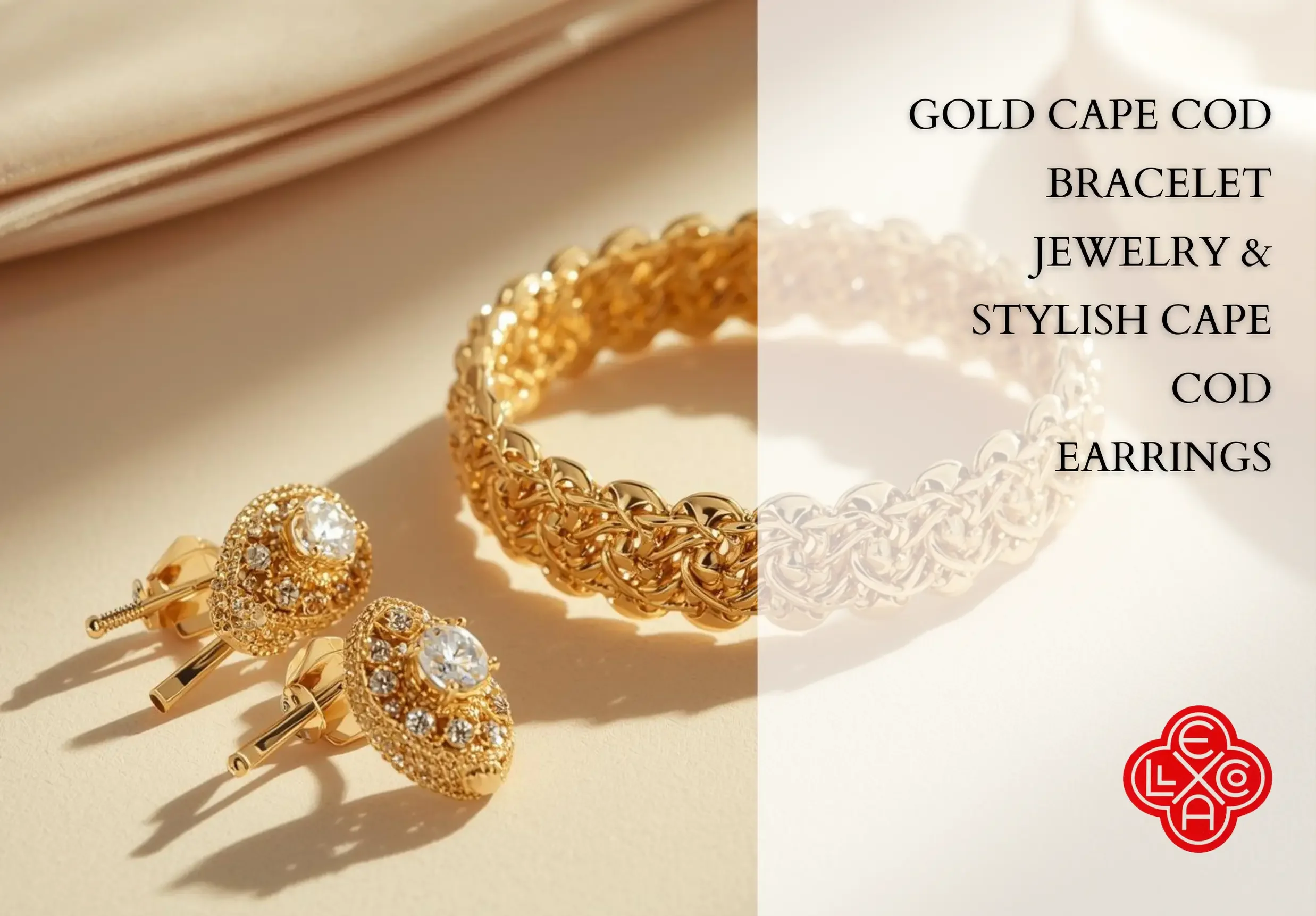 Gold Cape Cod Bracelet Jewelry &amp; Stylish Cape Cod Earrings