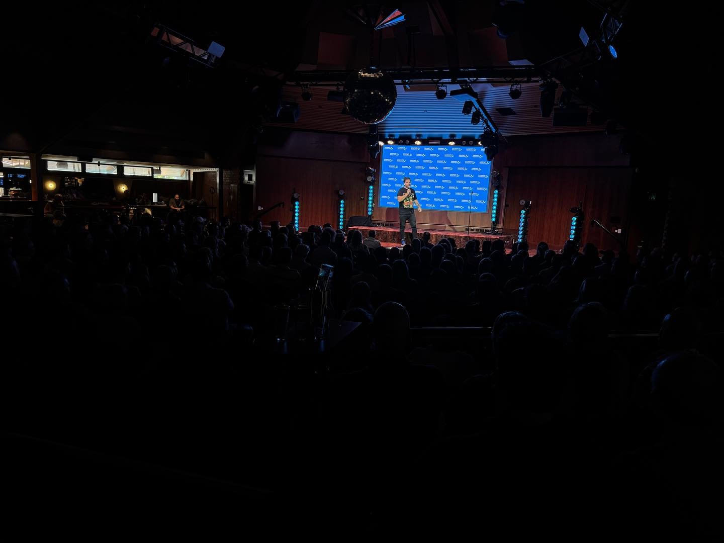 As another weekend of Fringe shows rolls around we want to take a look back to Sunday when our trainer and comedian Nick aka Nickyboy once again took to the stage for the Sammy D Foundation&rsquo;s Adelaide Comedy Gala. 

The atmosphere is always epi