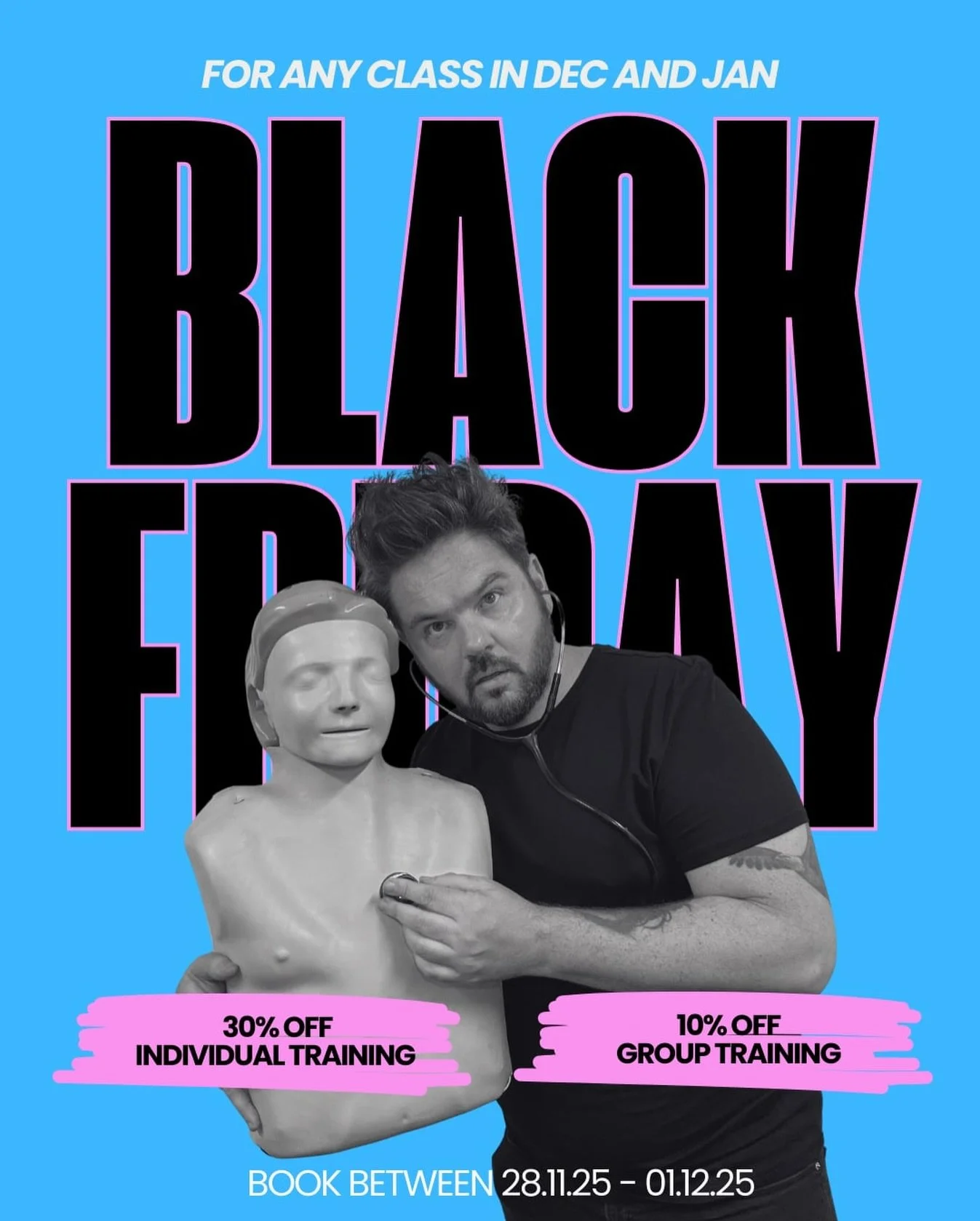 OUR BLACK FRIDAY DEALS ARE HERE

We are not like the others... and this weekend you can find out why!

Until 11.30pm Monday December 1, we&rsquo;re offering you:

❤️ 10% OFF group graining. Get your whole team sorted in one go. DM us or email info@en