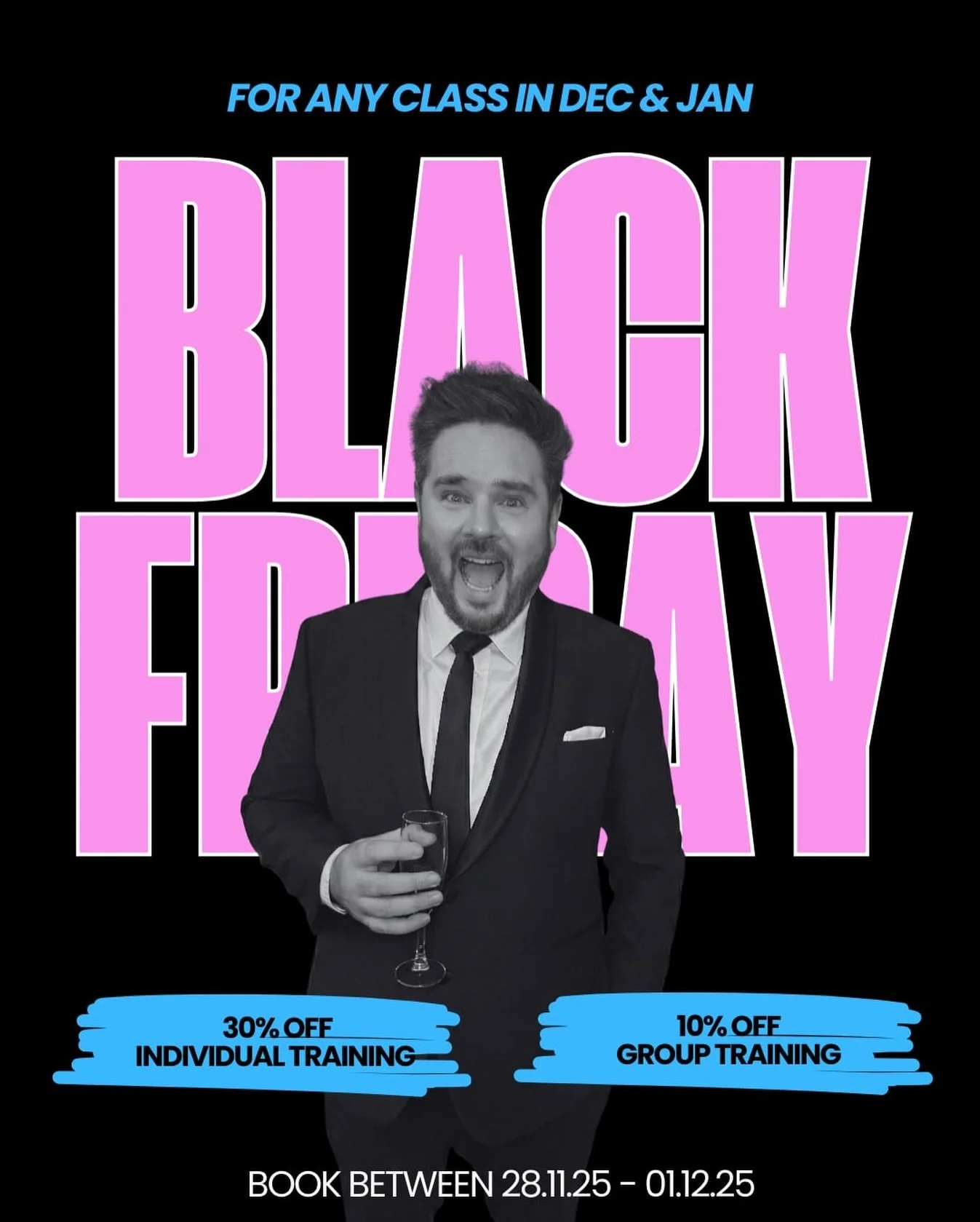 BLACK FRIDAY SALE ENDS AT 11:30PM TONIGHT

This is it. The final hours of our Black Friday sale.
After 11:30pm tonight, it&rsquo;s back to full price. No extensions. No exceptions.

✅ 30% OFF individual classes &gt;&gt; link in bio
✅ 10% OFF workplac