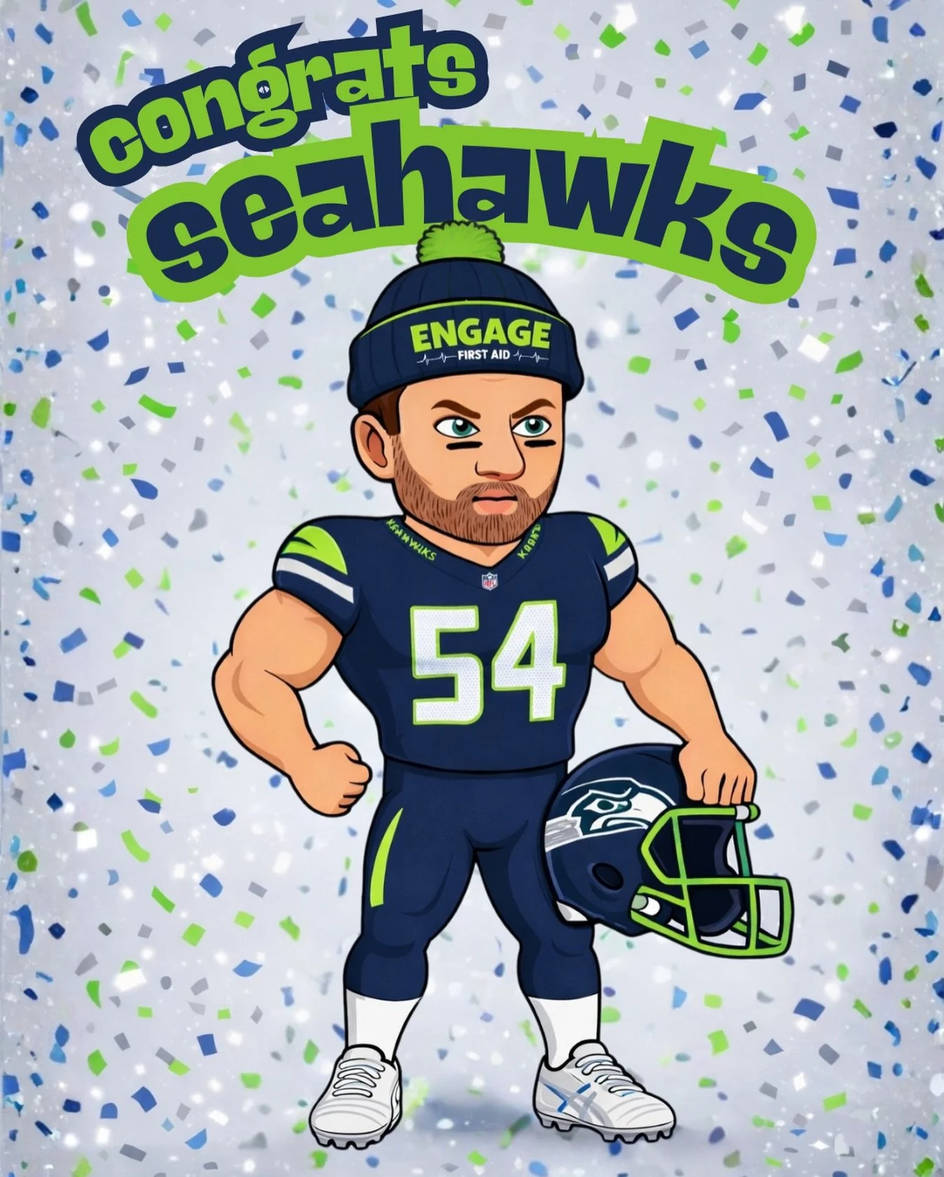 Congrats Seahawks on the Super Bowl LX win!

But let&rsquo;s talk about a part of the game. Jaxon Smith-Njigba&rsquo;s head hit the ground. He was immediately pulled for concussion evaluation.

He was cleared and finished the game. This is how it sho