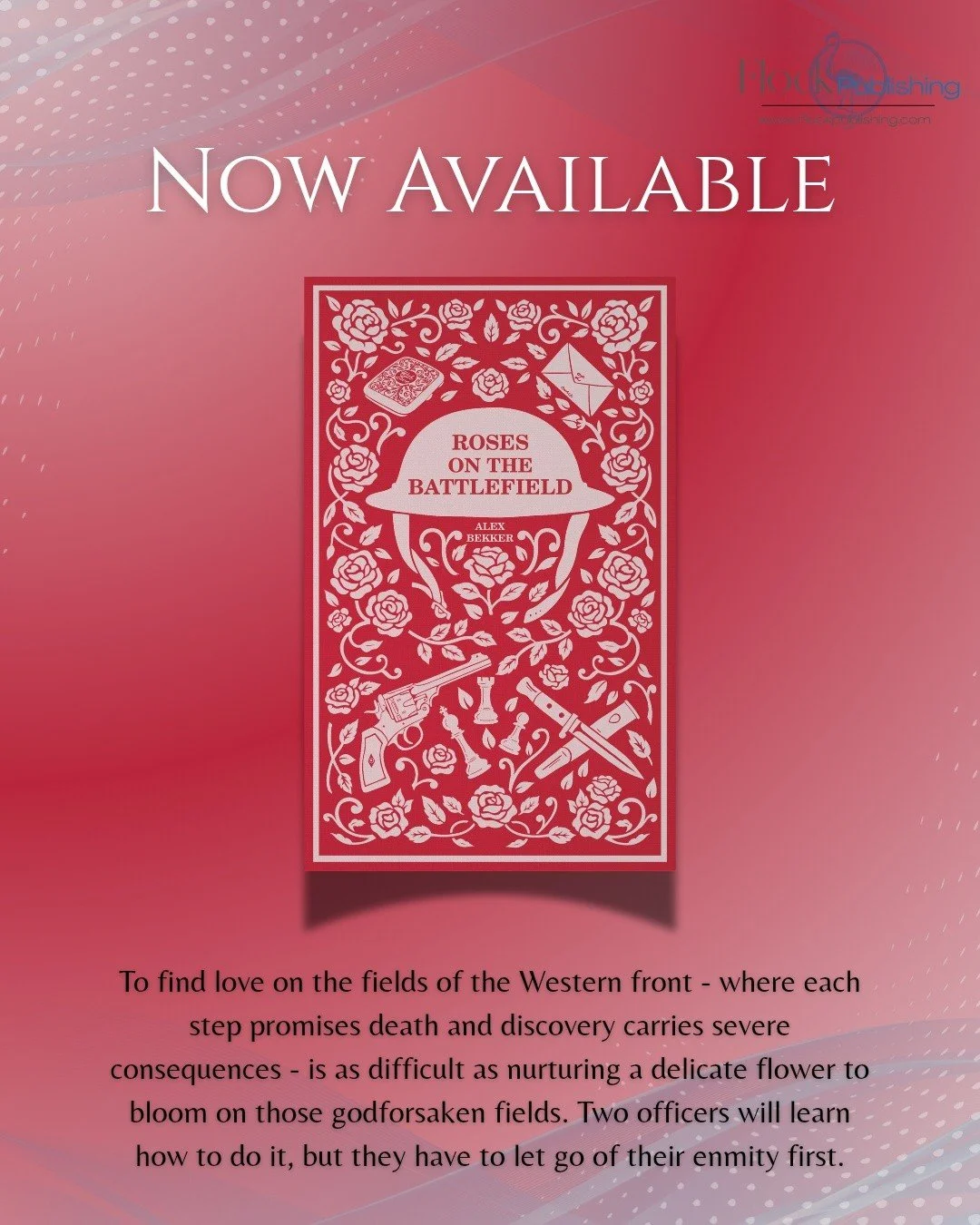 It's Here!!

Grab this forbidden M|M historical romance today.

Roses on the Battlefield by @alex.bekker.writes 

Amazon US: https://amzn.to/4ePLQgo
Amazon UK: https://amzn.to/4eQznKN
B&amp;N: https://bit.ly/4gjcZZH

Find it on Goodreads: https://bit