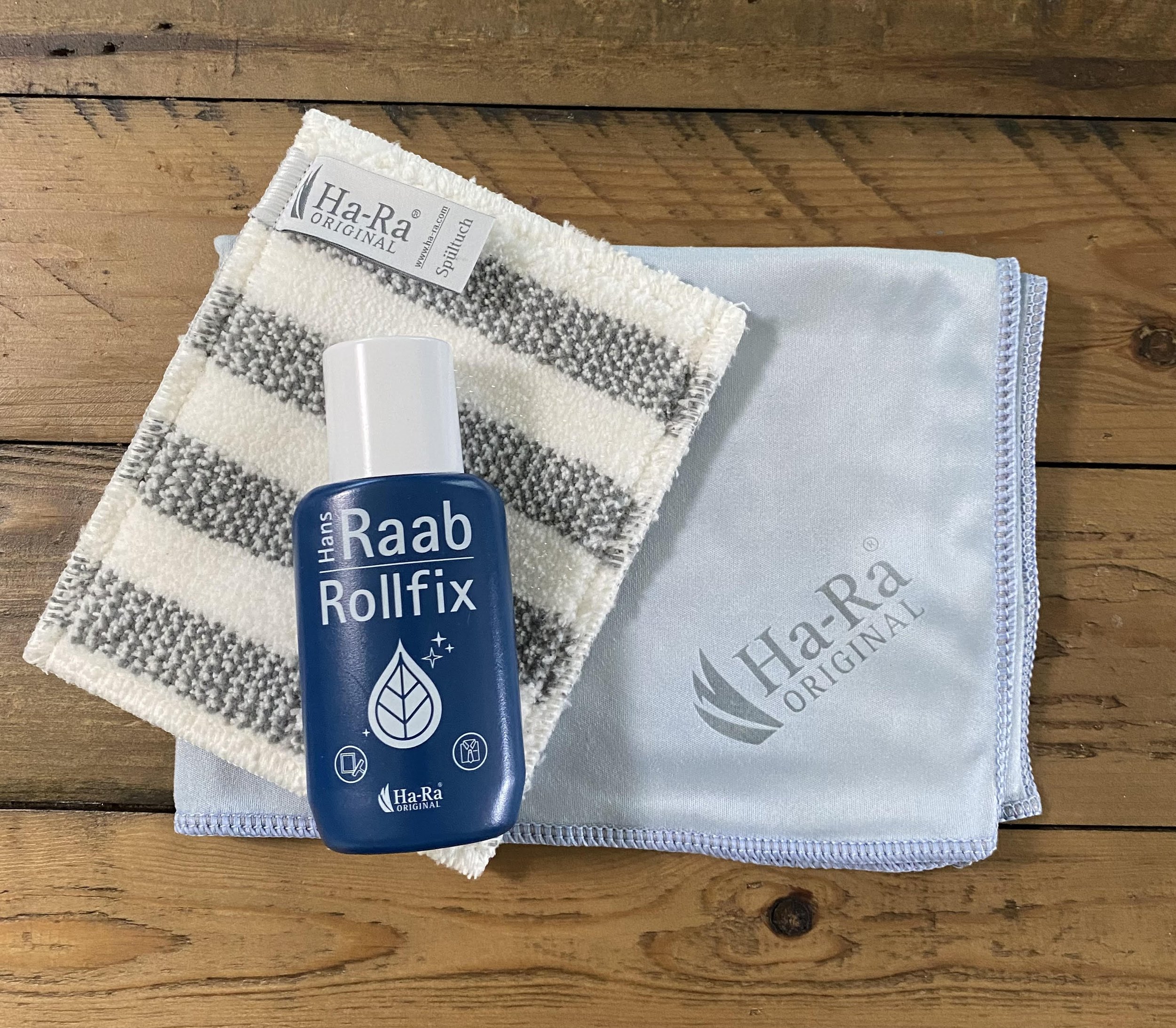 Shiny Cloth, Kitchen Dish Cloth & Rollfix Bundle