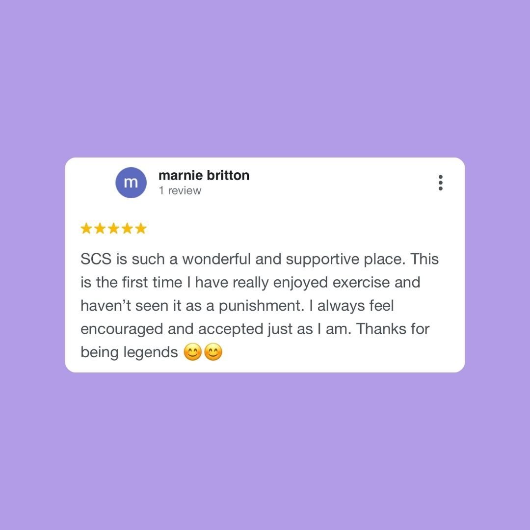 We love serving the amazing humans of Newy! Thank you Marnie for your lovely review 🥰
Wanna figure out if we&rsquo;re a good fit for you?
Check out our 70+ reviews from Google and Facebook ✨🌈💕

Or get started with our 28 day intro trial - download