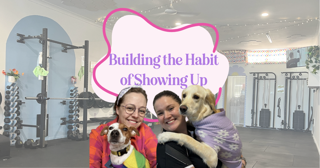 Building the habit of showing up imperfectly