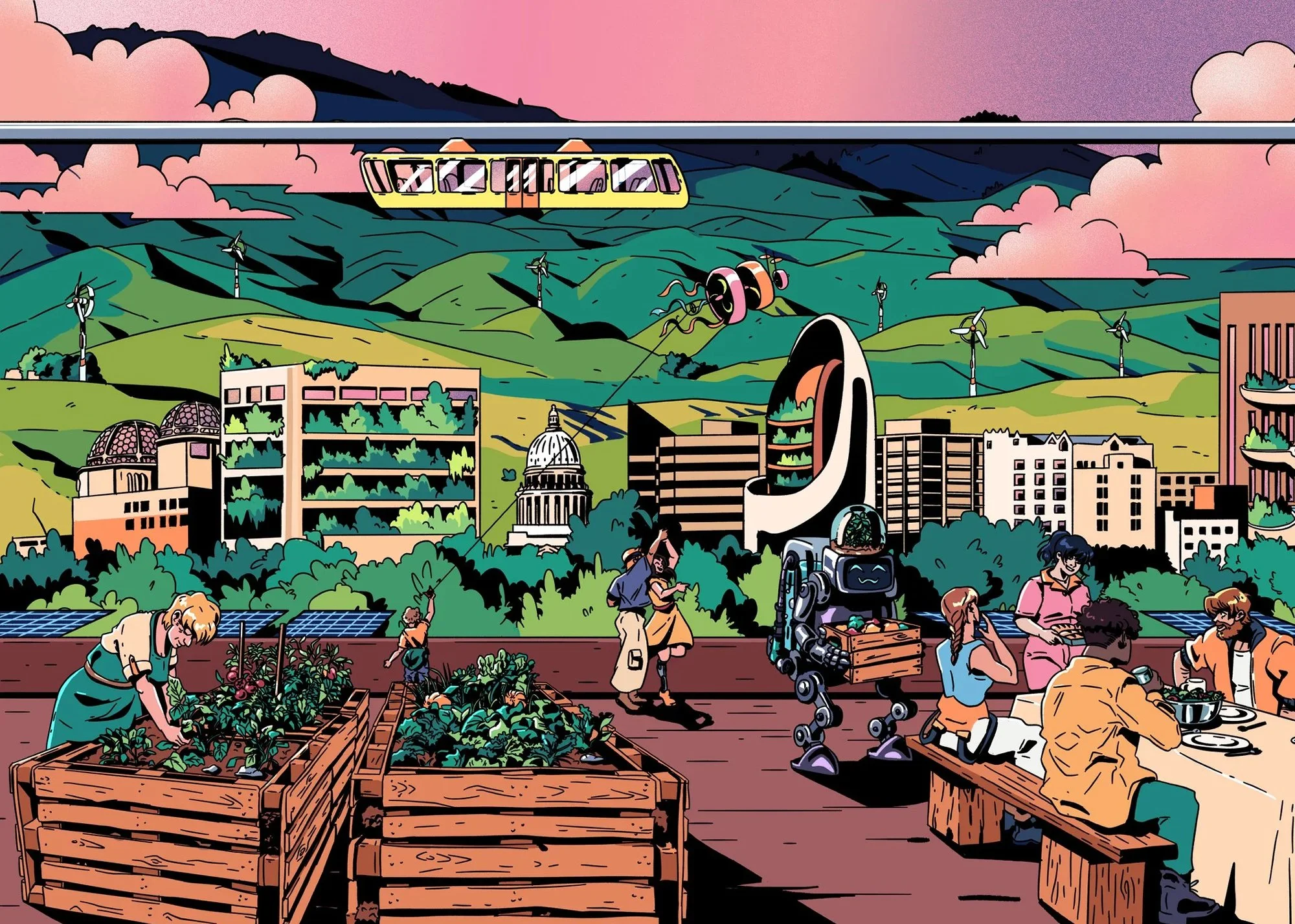 Solarpunk Boise