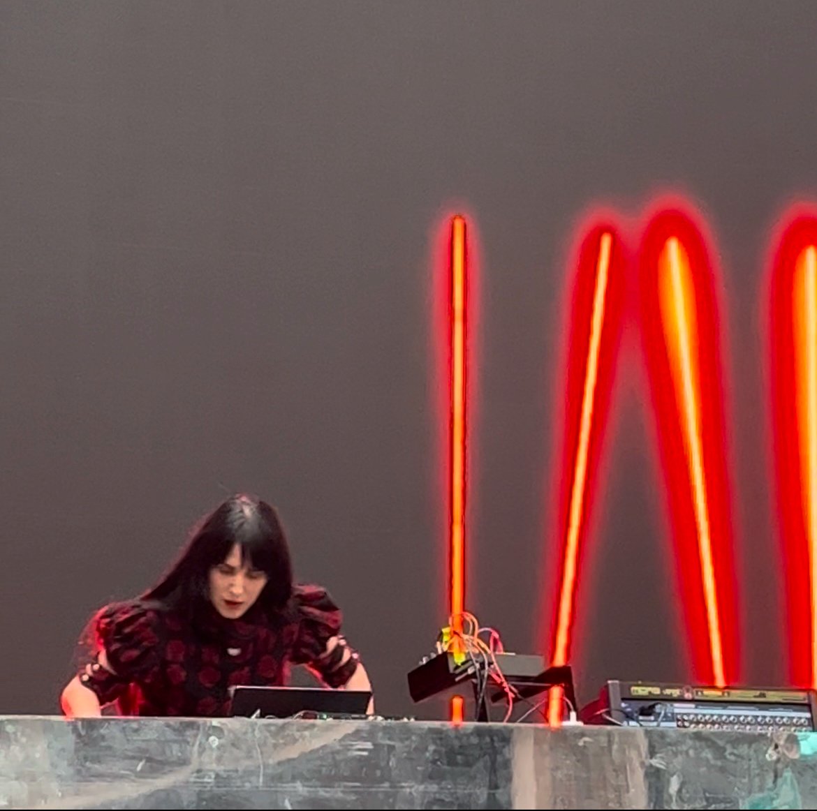 Fantastic Twins live on the main stage for the closing of Nuits Sonores 2024