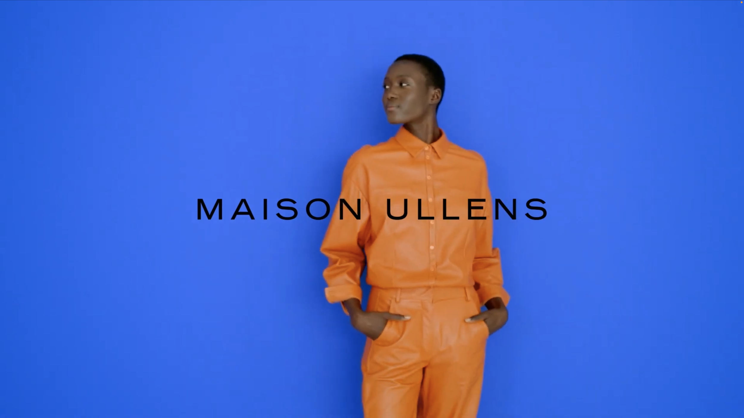 Maison Ullens Spring Summer 2021