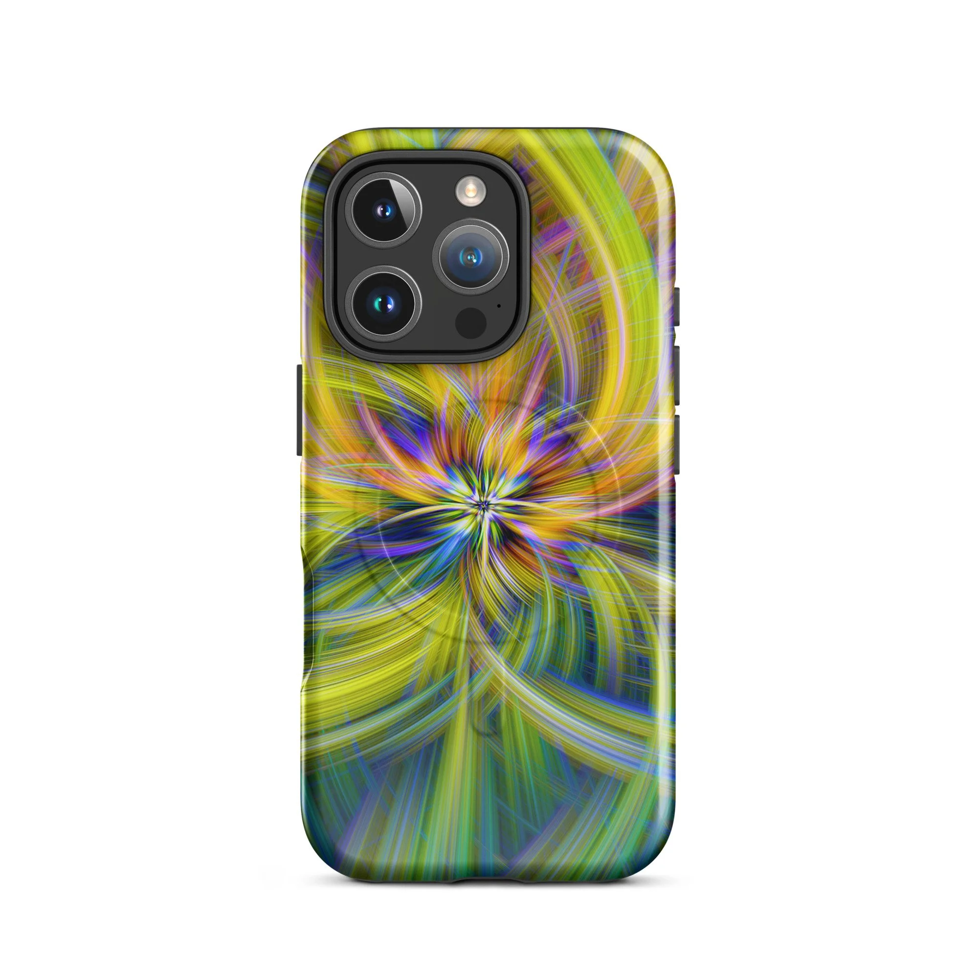 Vibrant Abstract MagSafe Tough Case for iPhone, Art Case