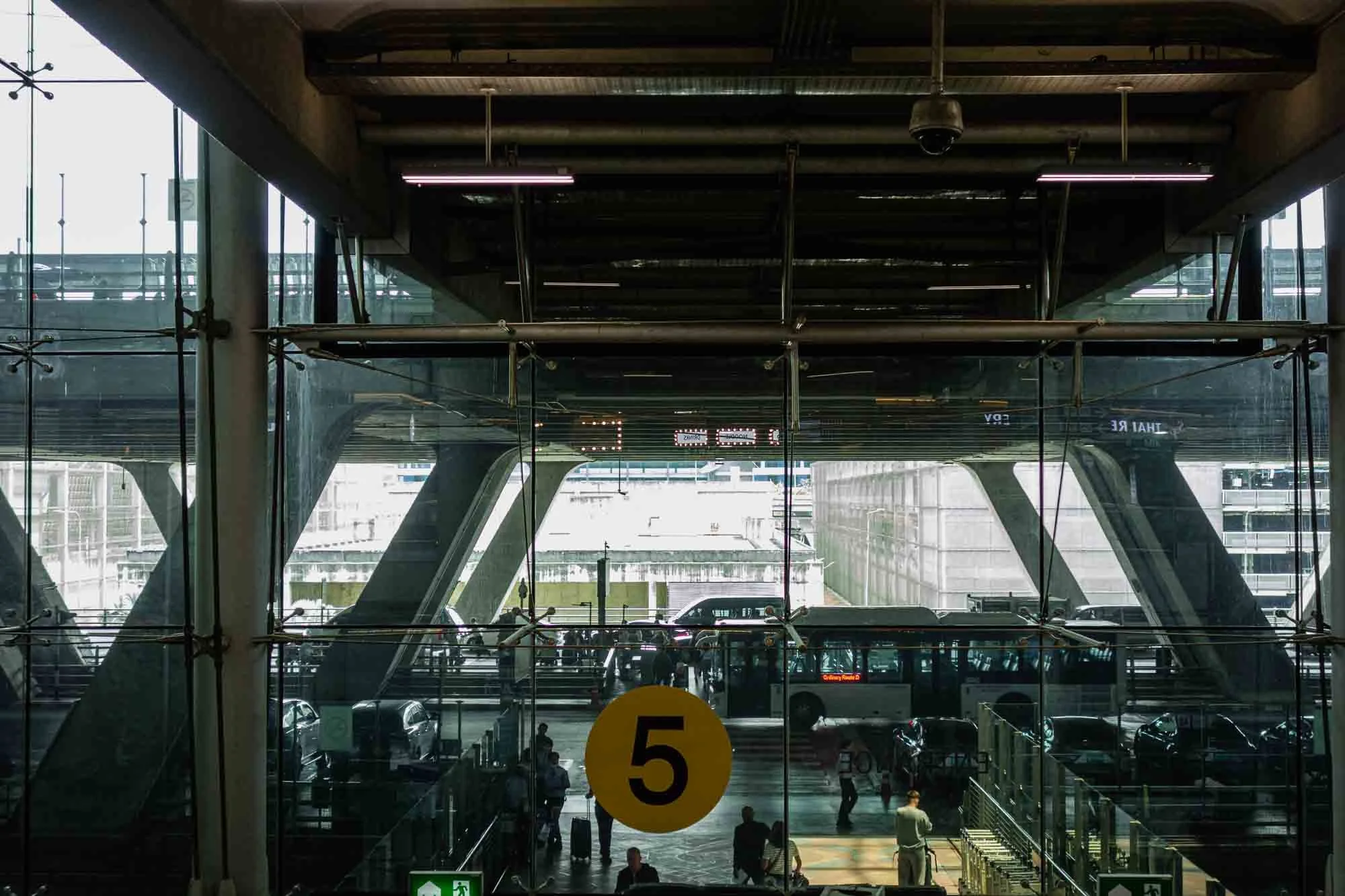 It's a huge airport, but it is easy to find your way and meeting points.