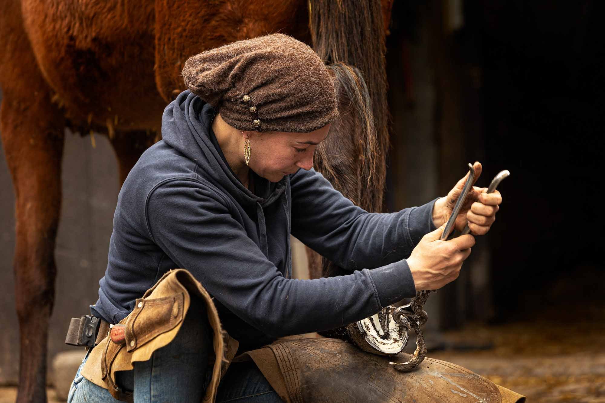 Happy Horse Hoefverzorging at work.