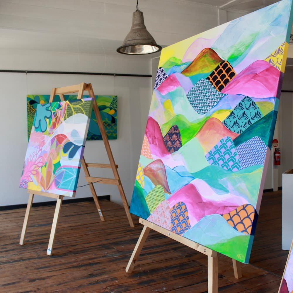 Contemporary Abstract Landscapes by Rebecca Warr