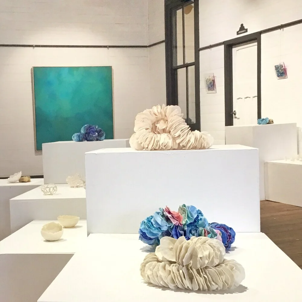 Abstract Australian Art and Sculpture Jo Carroll and Bev Plowman