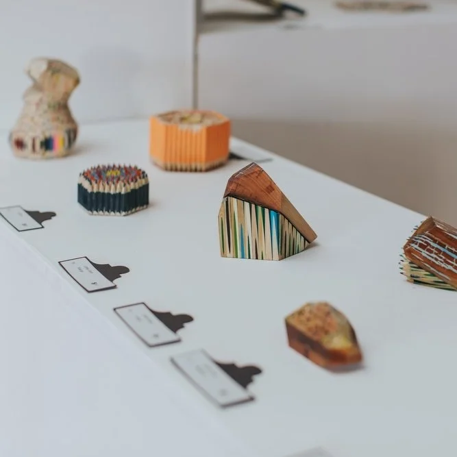 Contemporary Pencil Art and sculpture