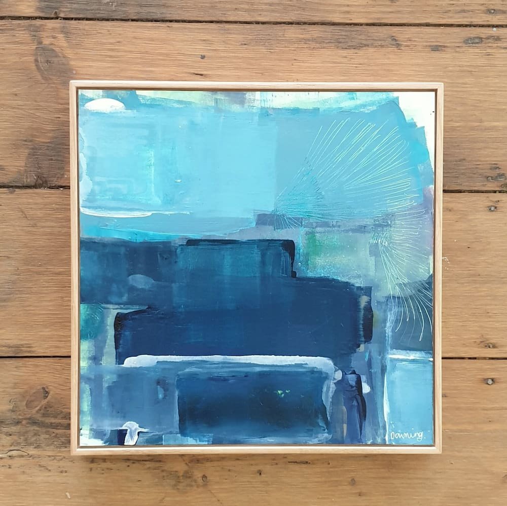 Contemporary Abstract Painting by Jane Downing