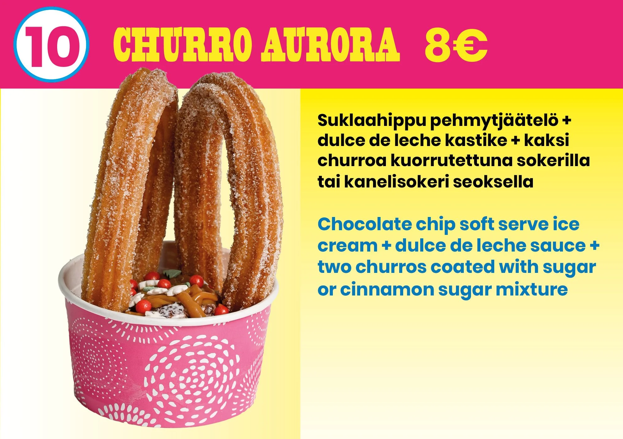 Churro Aurora