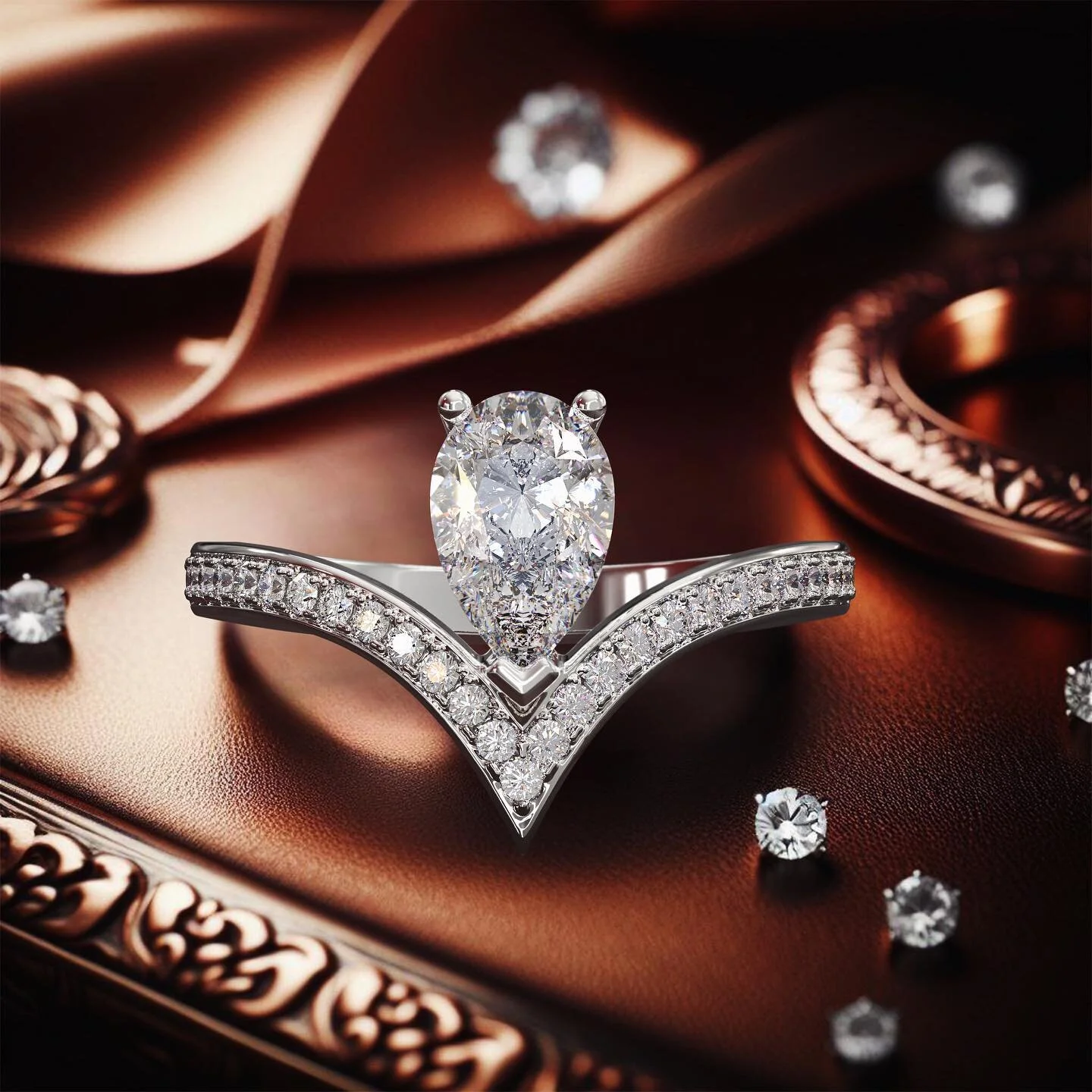 💍 M O D E L  F O R  S A L E 

&bull; 3D stl file ready for print
&bull; photo visual/montage/render of your choice

💌 DM for inquiries and transform your visuals into works of art.
We bring your dream ring to life in stunning 3D printable model! Or