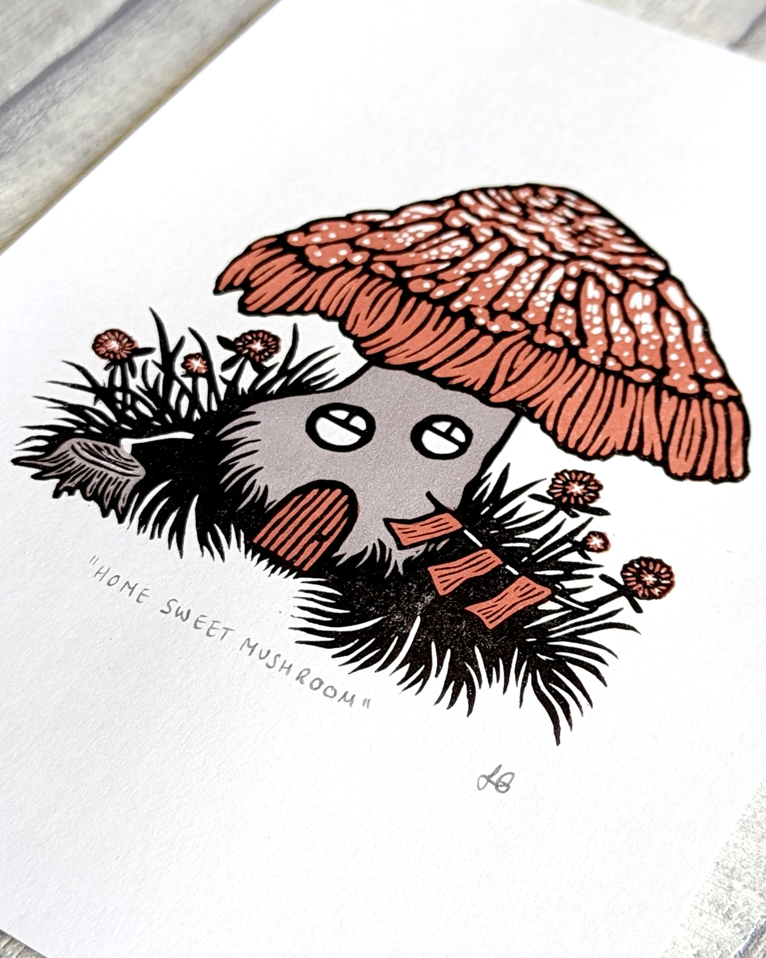 Star Catcher Linocut Frankie Brown star-catcher-linocut-frankie-brown