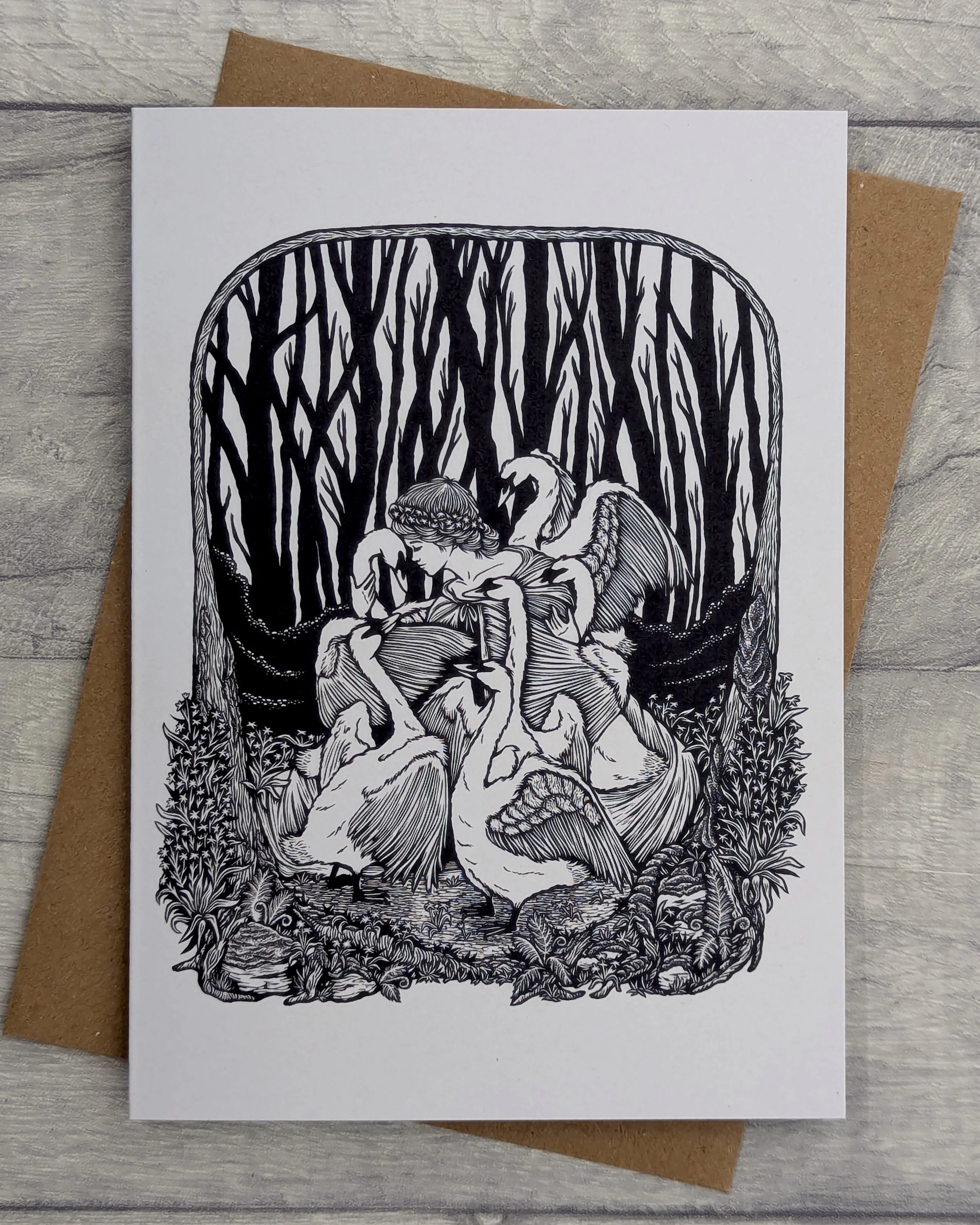 'Take Flight With Me' Greetings Card