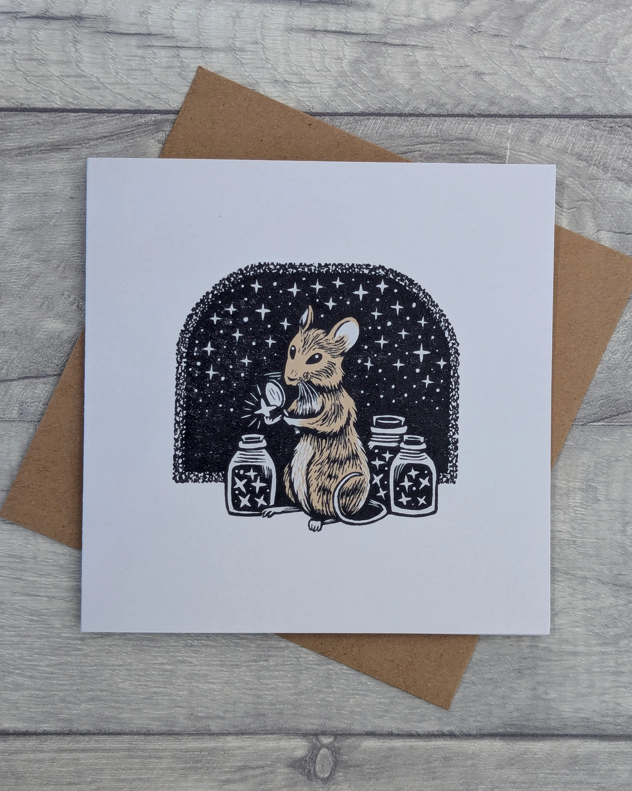 'Star Inspector' Greetings Card