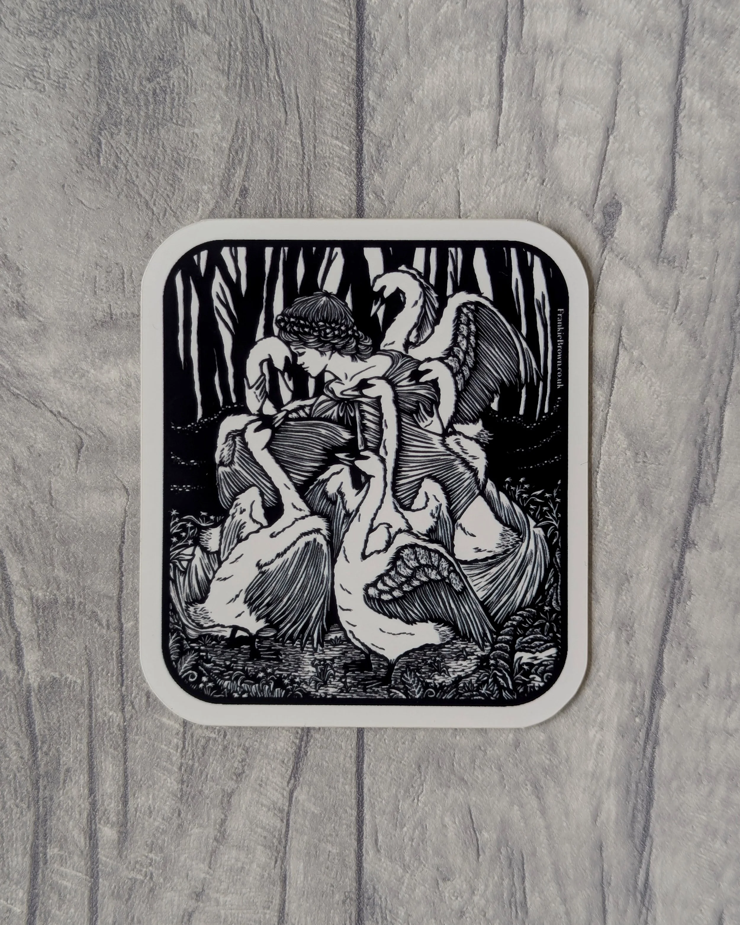 'Take Flight With Me' Vinyl Sticker