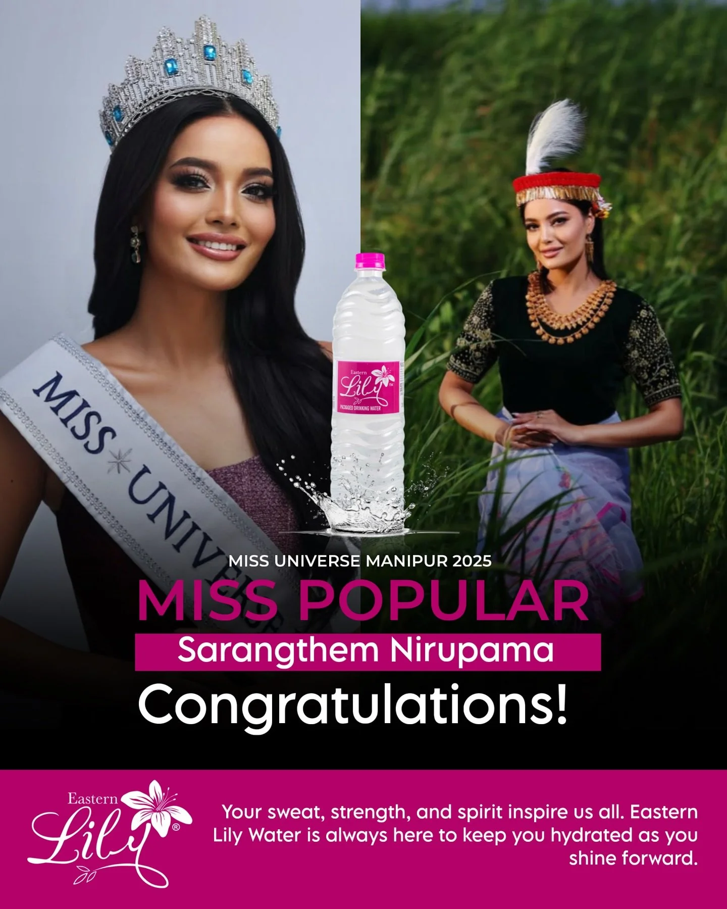 Congratulations @sarangthem_nirupama
@easternlilyofficial
#missuniverse2025 #manipur #sarangthemnirupama